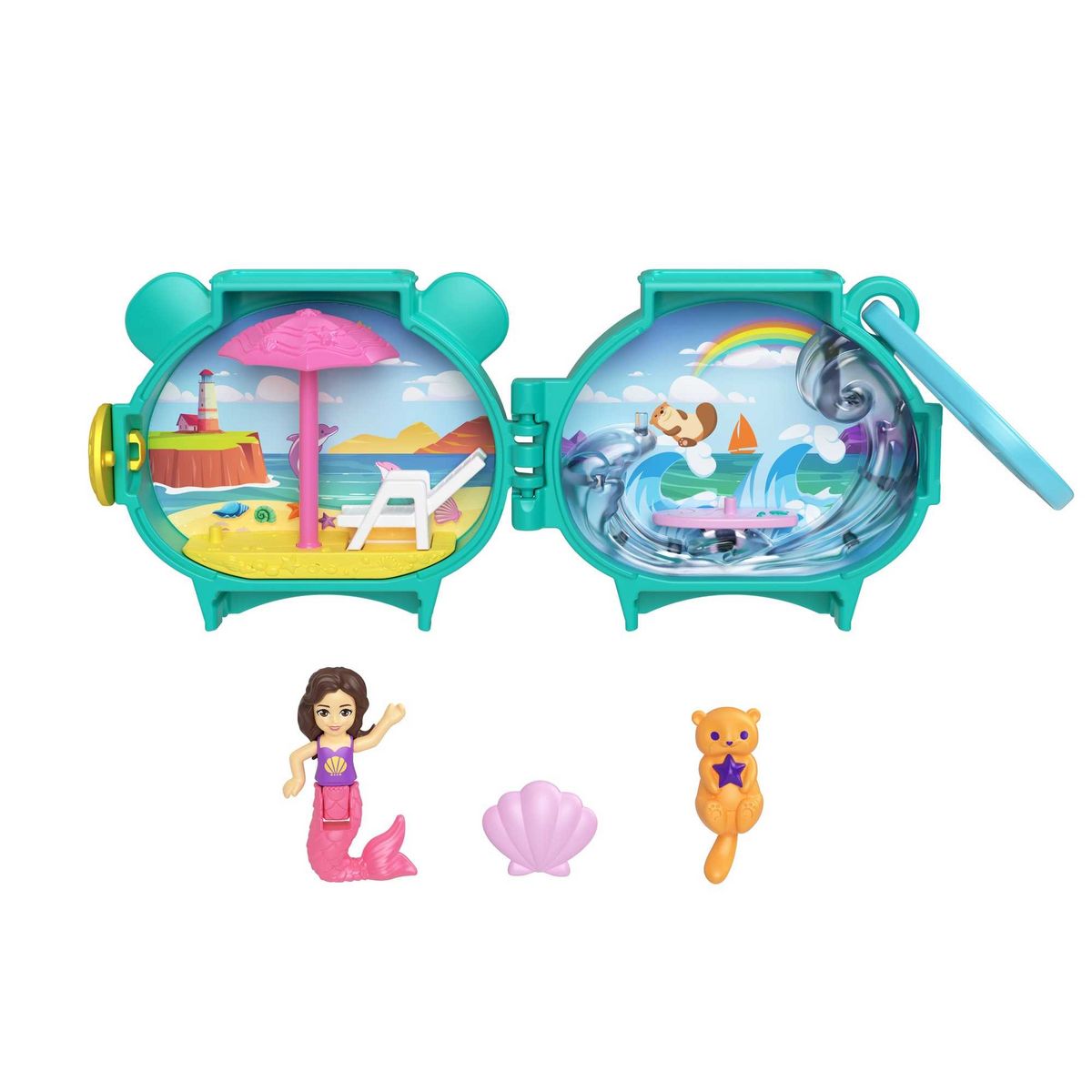 MATTEL Polly Pocket Pet Connects - Figurine + Animal + Accessoire