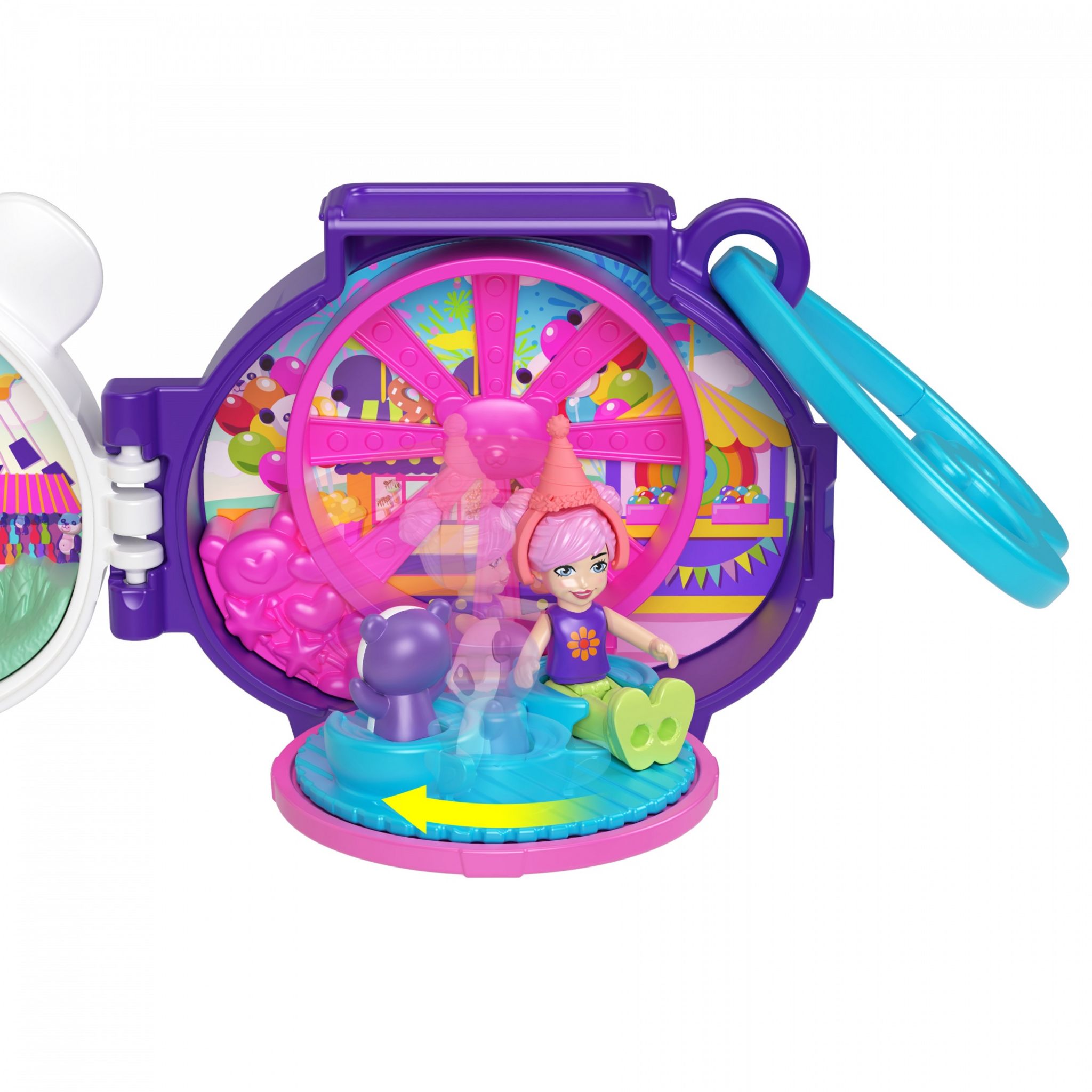 Voir la diapositive 6 : MATTEL Polly Pocket Pet Connects - Figurine + Animal + Accessoire