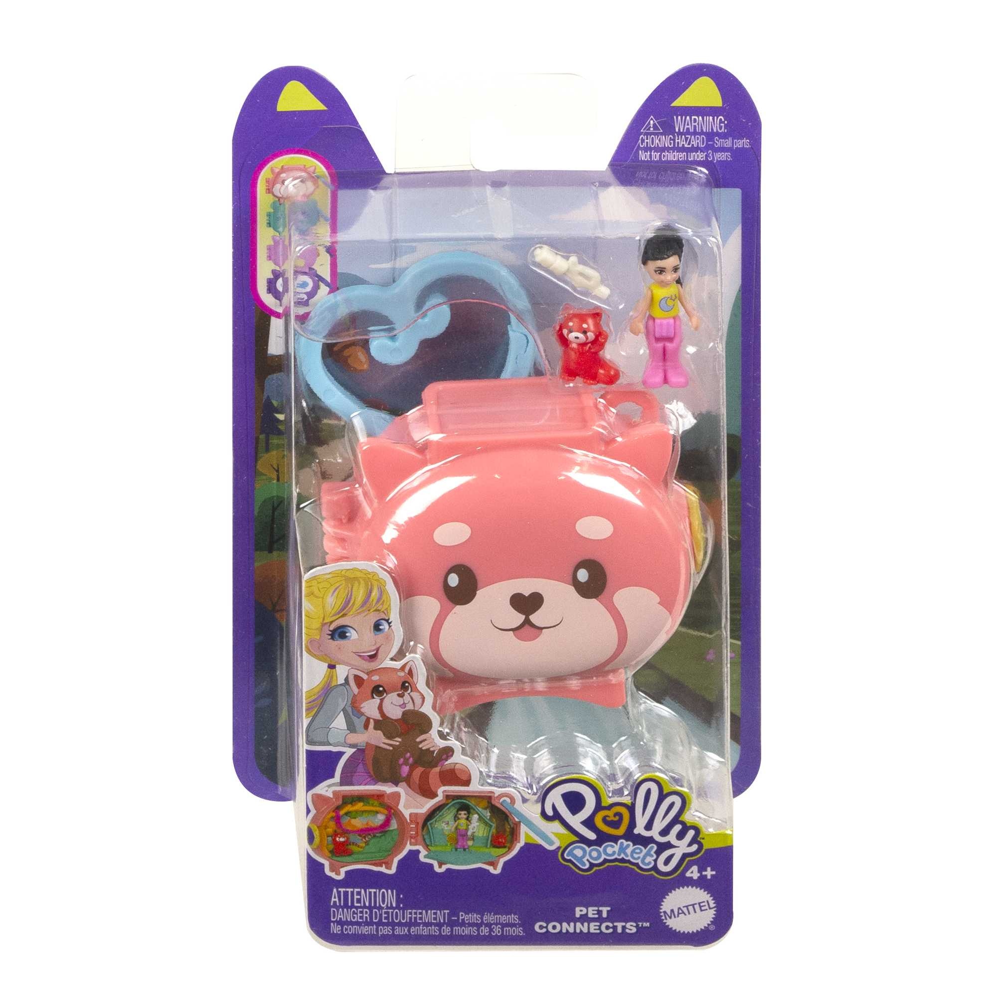Voir la diapositive 7 : MATTEL Polly Pocket Pet Connects - Figurine + Animal + Accessoire