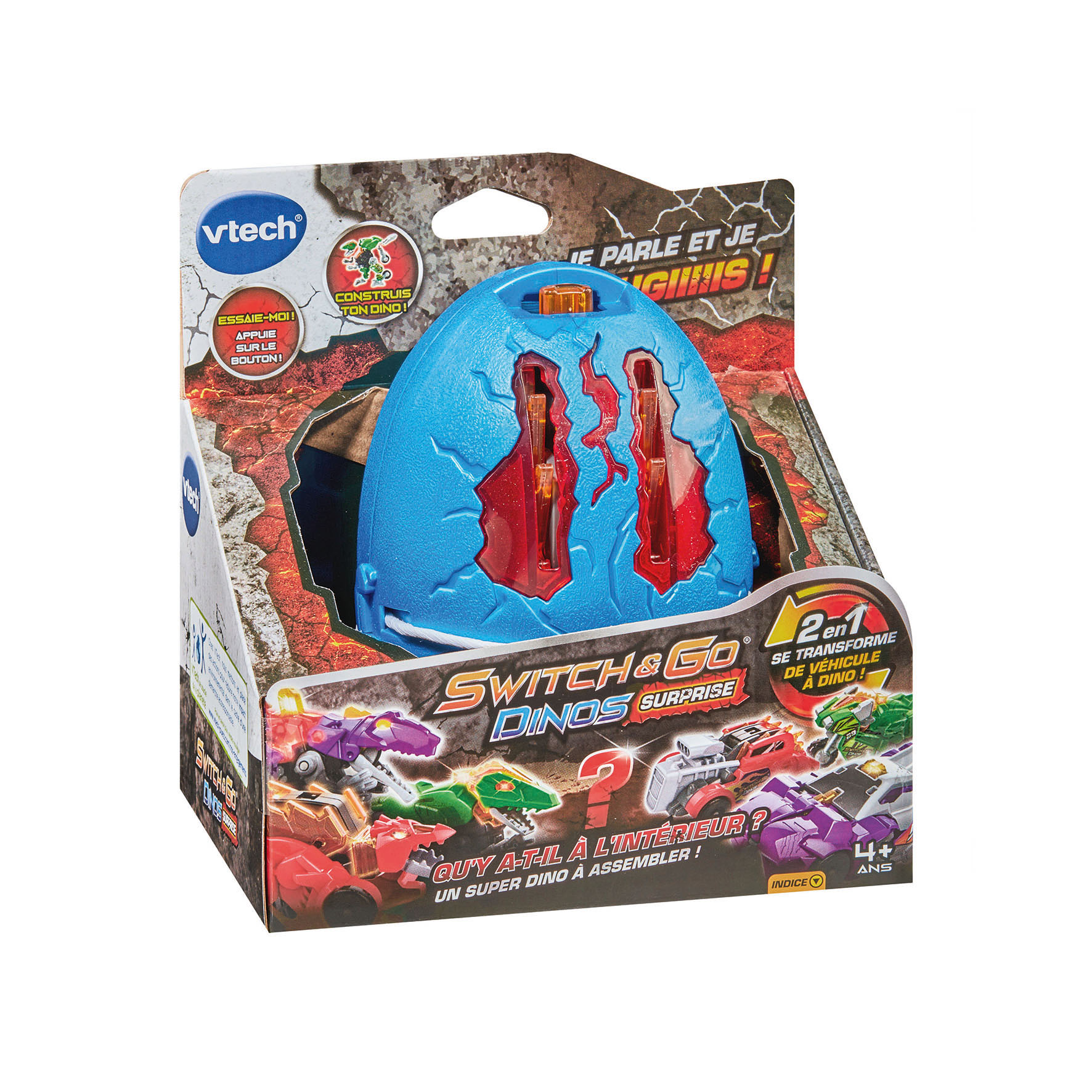 Voir la diapositive 12 : VTECH Figurine Switch & Go Dinos Surprise