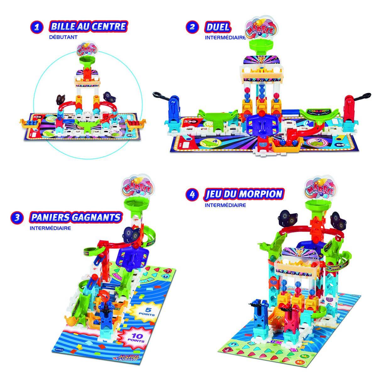 VTECH Jeu Marble Rush Gaming Set 3000