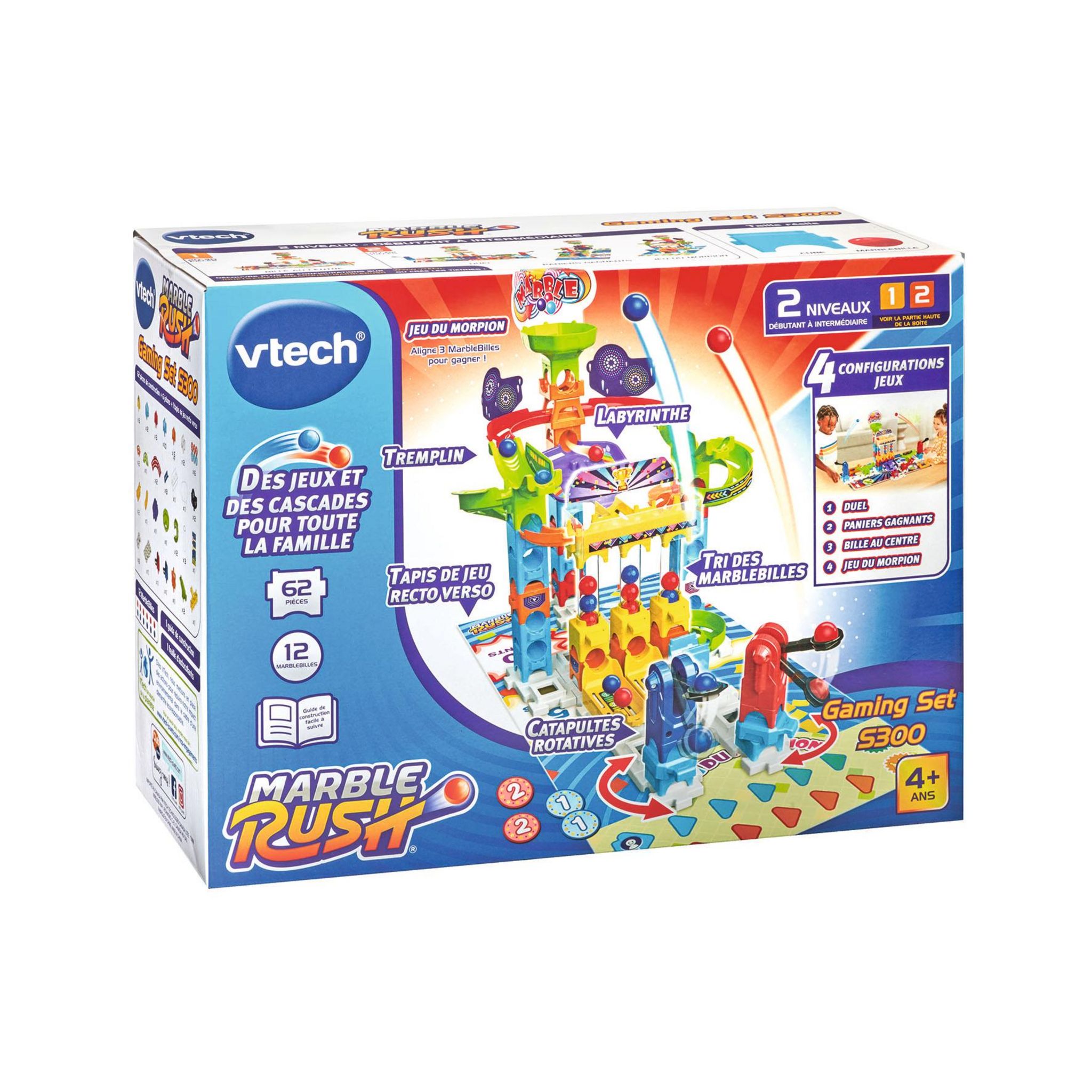 Voir la diapositive 3 : VTECH Jeu Marble Rush Gaming Set 3000