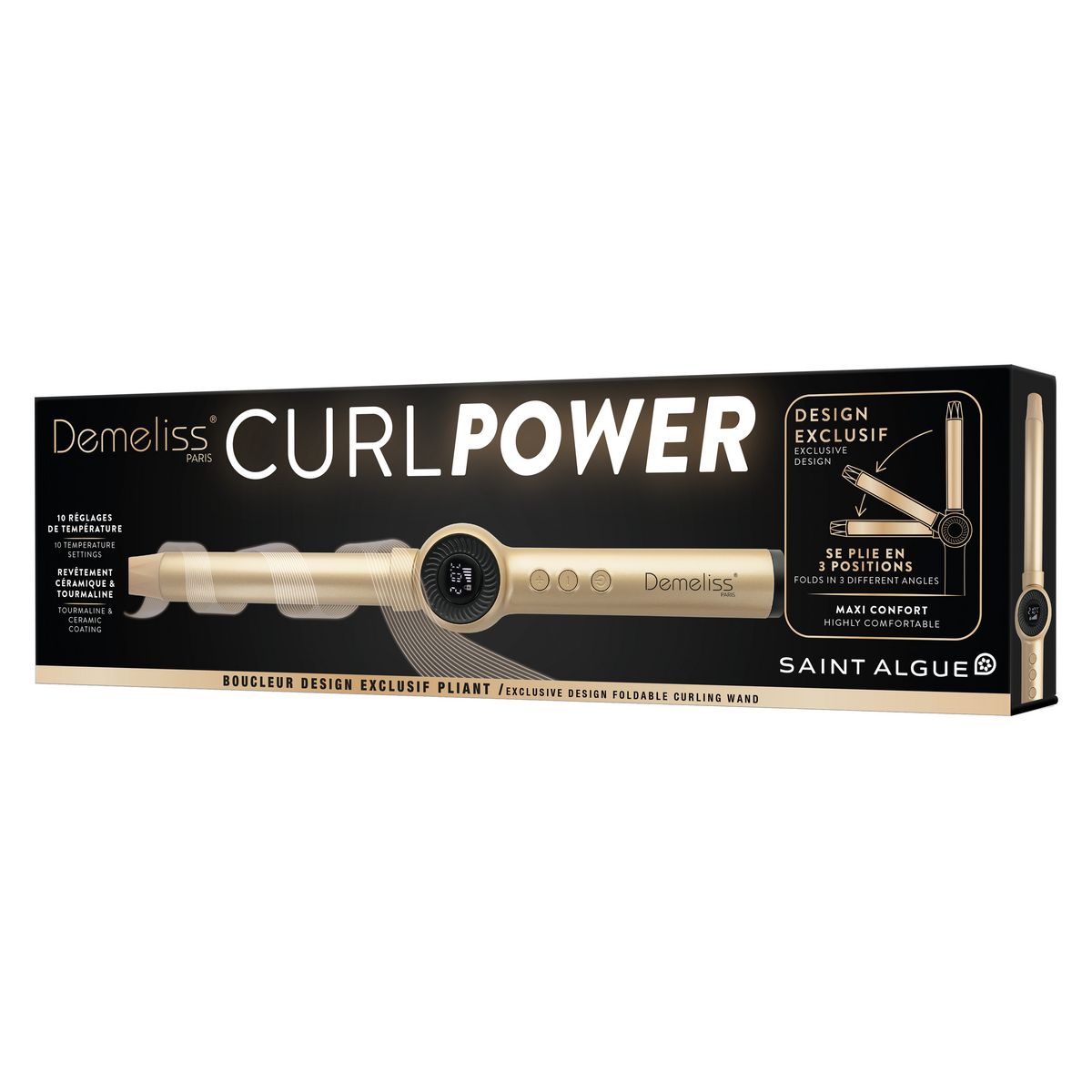 SAINT ALGUE Boucleur pliant 20038 - Doré
