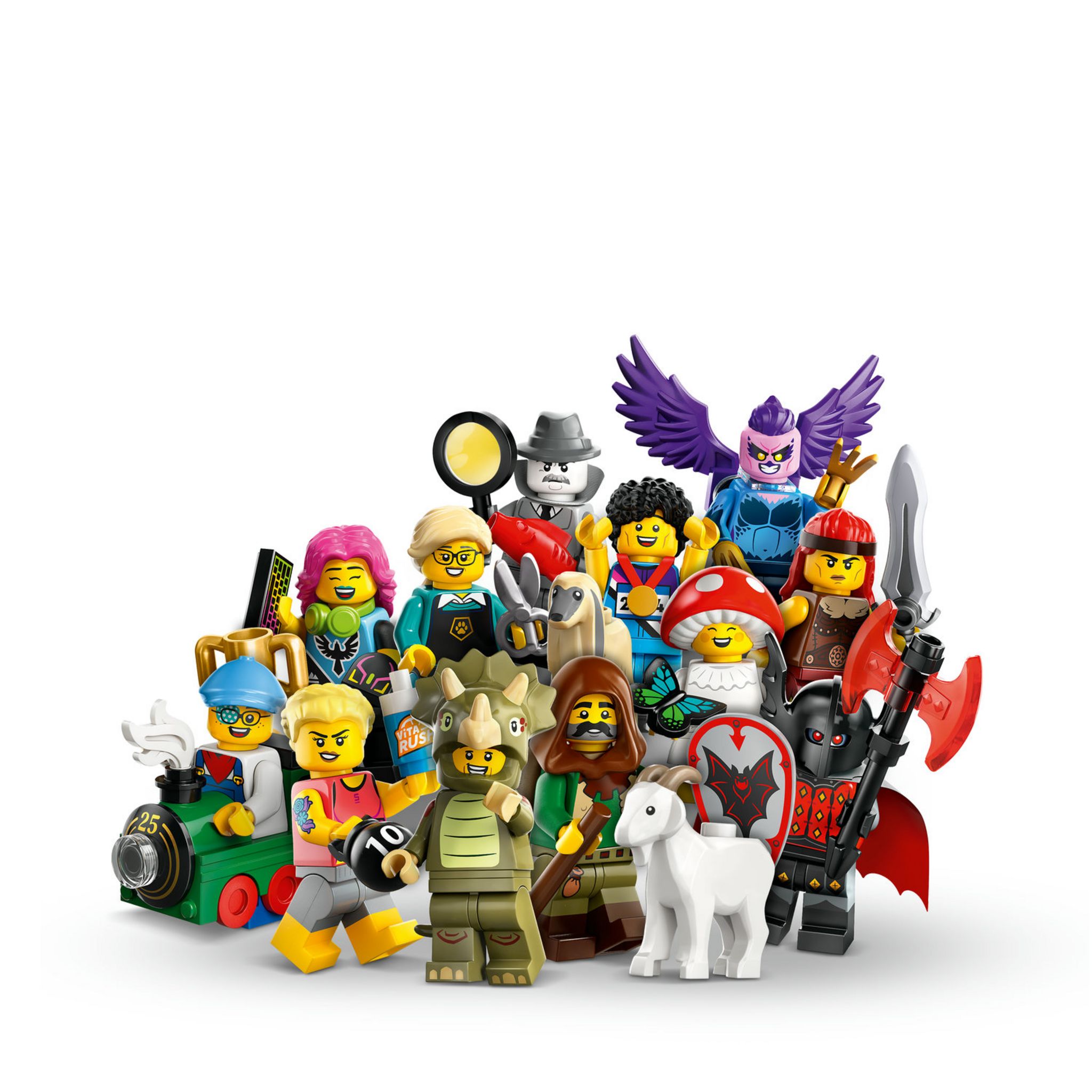 Voir la diapositive 2 : LEGO Display 36 sachets Minifigures 71045 Série 25, Jouet avec Figurines à Collectionner, Set d'Aventure