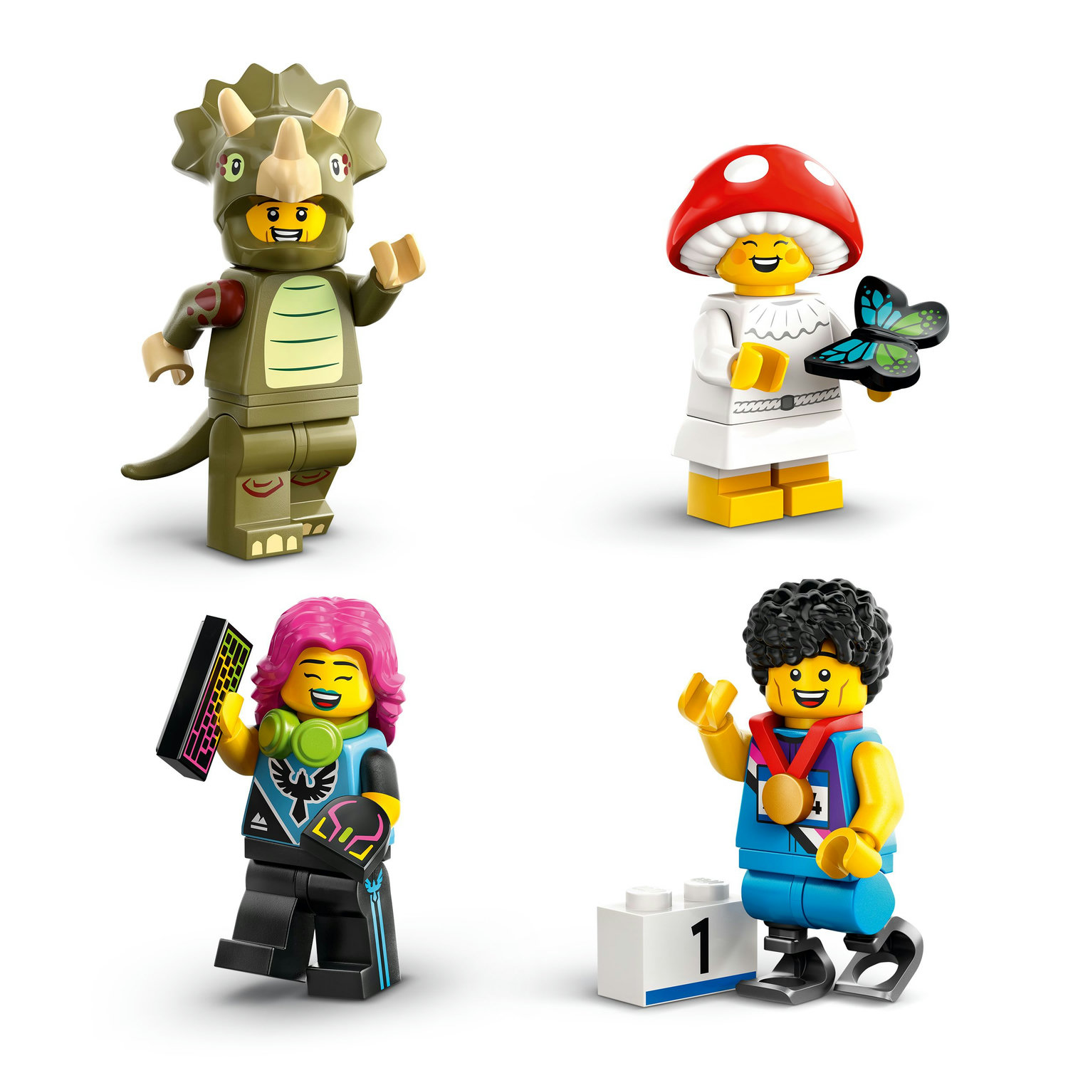 Voir la diapositive 4 : LEGO Display 36 sachets Minifigures 71045 Série 25, Jouet avec Figurines à Collectionner, Set d'Aventure