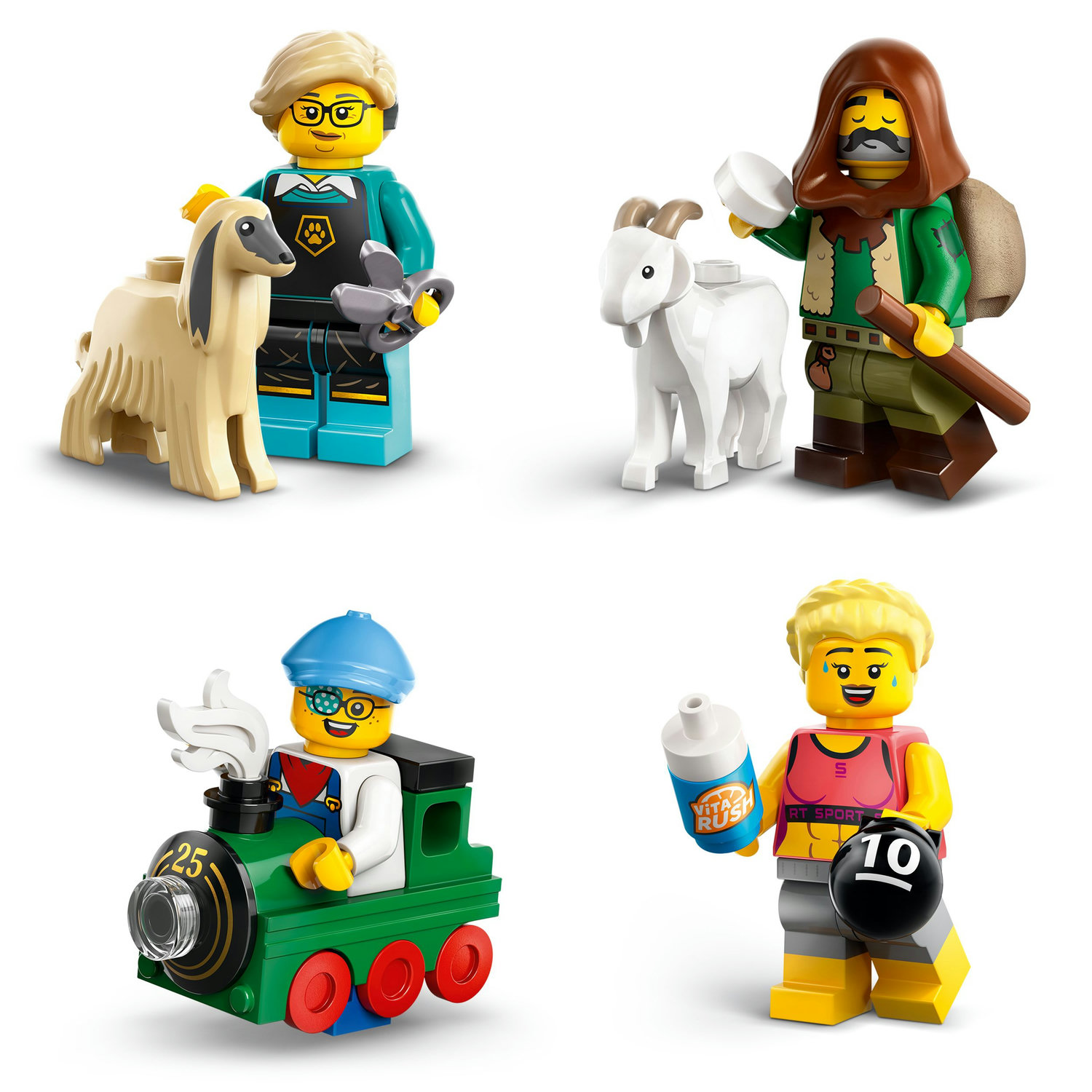 Voir la diapositive 6 : LEGO Display 36 sachets Minifigures 71045 Série 25, Jouet avec Figurines à Collectionner, Set d'Aventure
