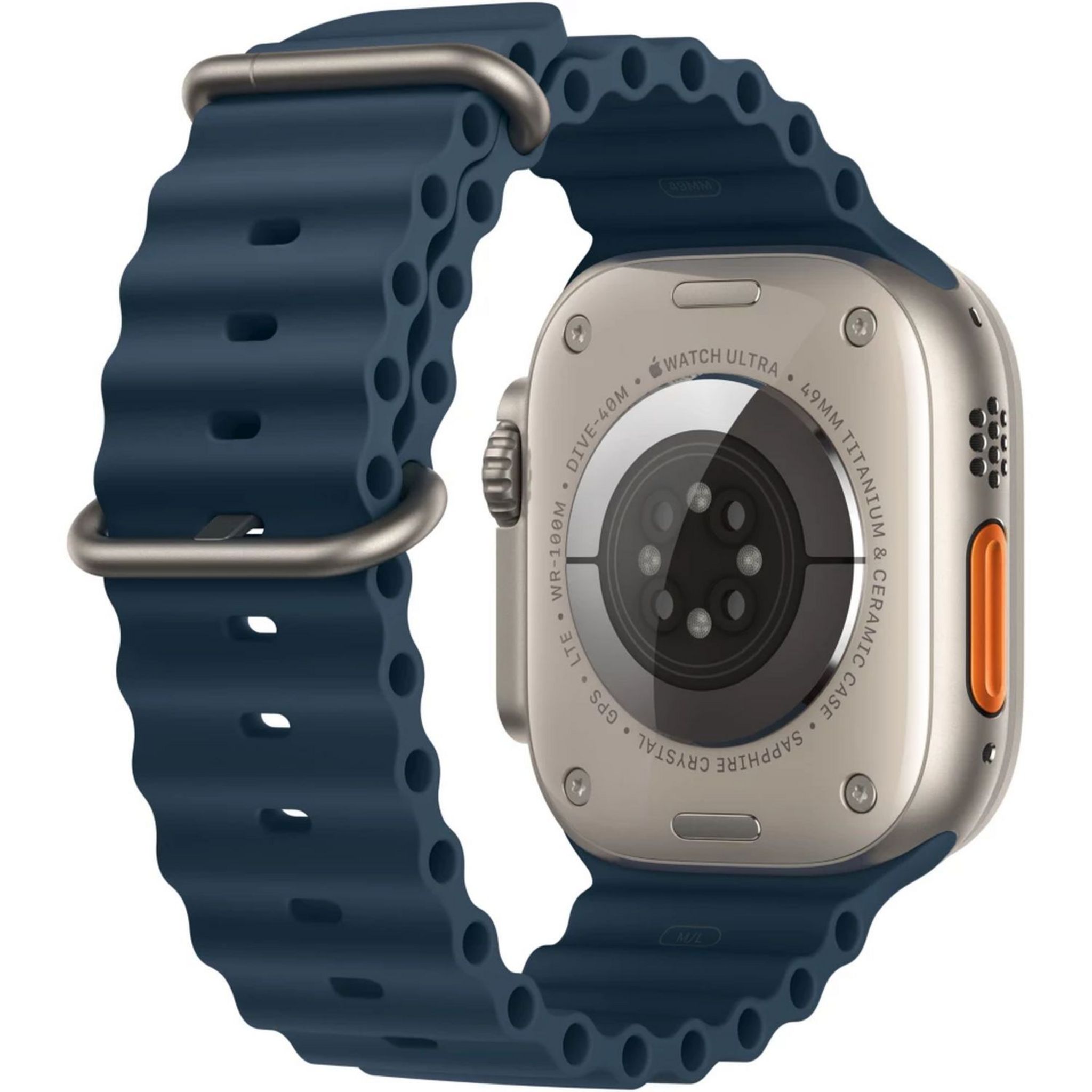 Voir la diapositive 9 : APPLE Montre connectée Watch Ultra 2 49mm Bracelet Océan - Bleu