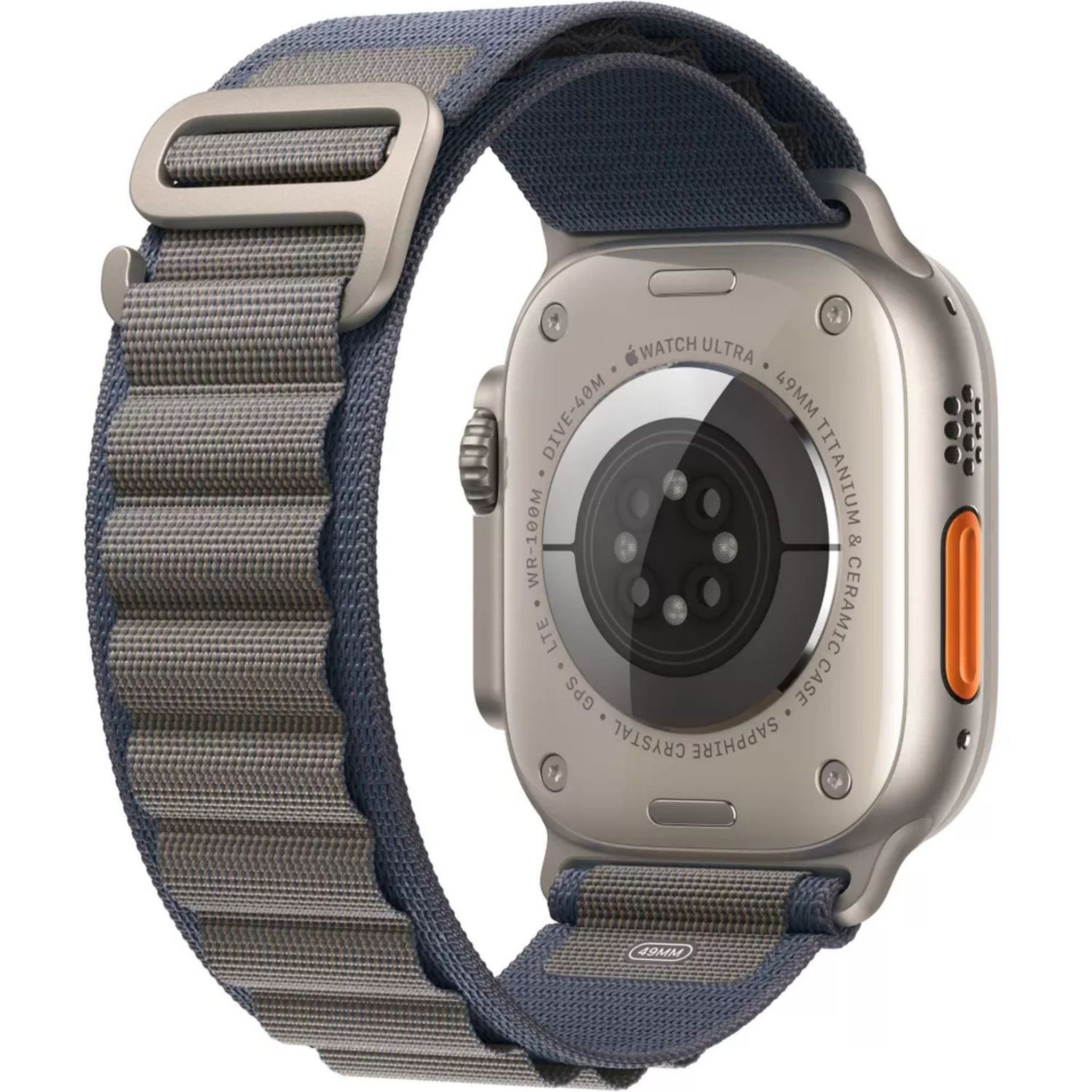 Voir la diapositive 9 : APPLE Montre connectée Watch Ultra 2 49mm Boucle Alpine Taille M - Bleu