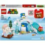 LEGO Super Mario 71430 Ensemble d’Extension Aventure dans la Neige pour la Famille Pingouin, Jouet avec Figurine Goomba