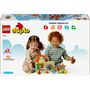 Voir la diapositive 8 : LEGO DUPLO Ma Ville 10416 Prendre Soin des Animaux de la Ferme, Jouet Éducatif pour Bébés, Maison, Figurines de Chevaux