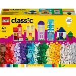 LEGO Classic 11035 Les Maisons Créatives, Jouet pour Garçons et Filles Dès 4 Ans, Briques de Construction