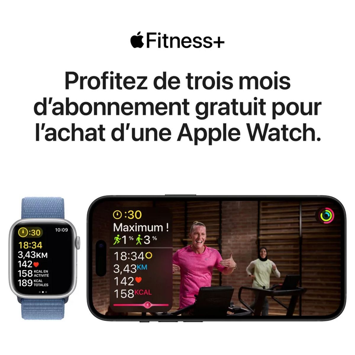 APPLE Montre connectée Watch Ultra 2 49mm Boucle Trail Taille M/L - Vert Gris