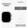 Voir la diapositive 3 : APPLE Montre connectée Watch Ultra 2 49mm Boucle Trail Taille M/L - Vert Gris