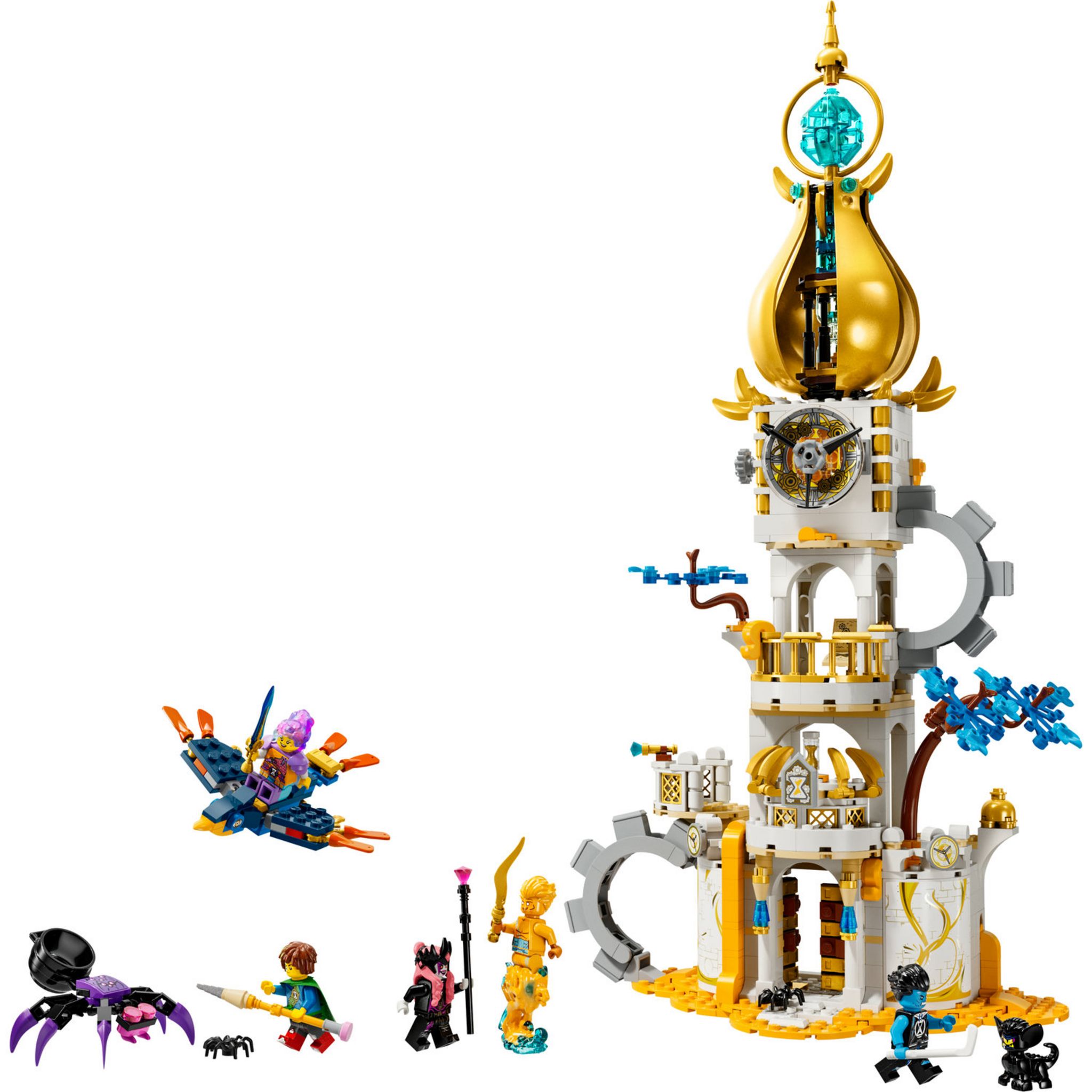 Voir la diapositive 2 : LEGO DREAMZzz 71477 La Tour du Marchand de Sable, Jouet de Château avec Araignée et Oiseau, avec Figurines Sorcière