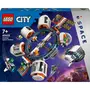 LEGO City 60433 La Station Spatiale Modulaire, Jouet avec Navette, Exploration de l'Espace, avec 6 Minifigurines