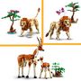 Voir la diapositive 5 : LEGO Creator 3en1 31150 Les Animaux Sauvages du Safari, Jouet avec Figurines d'Animaux, Girafe, Gazelles et Lion