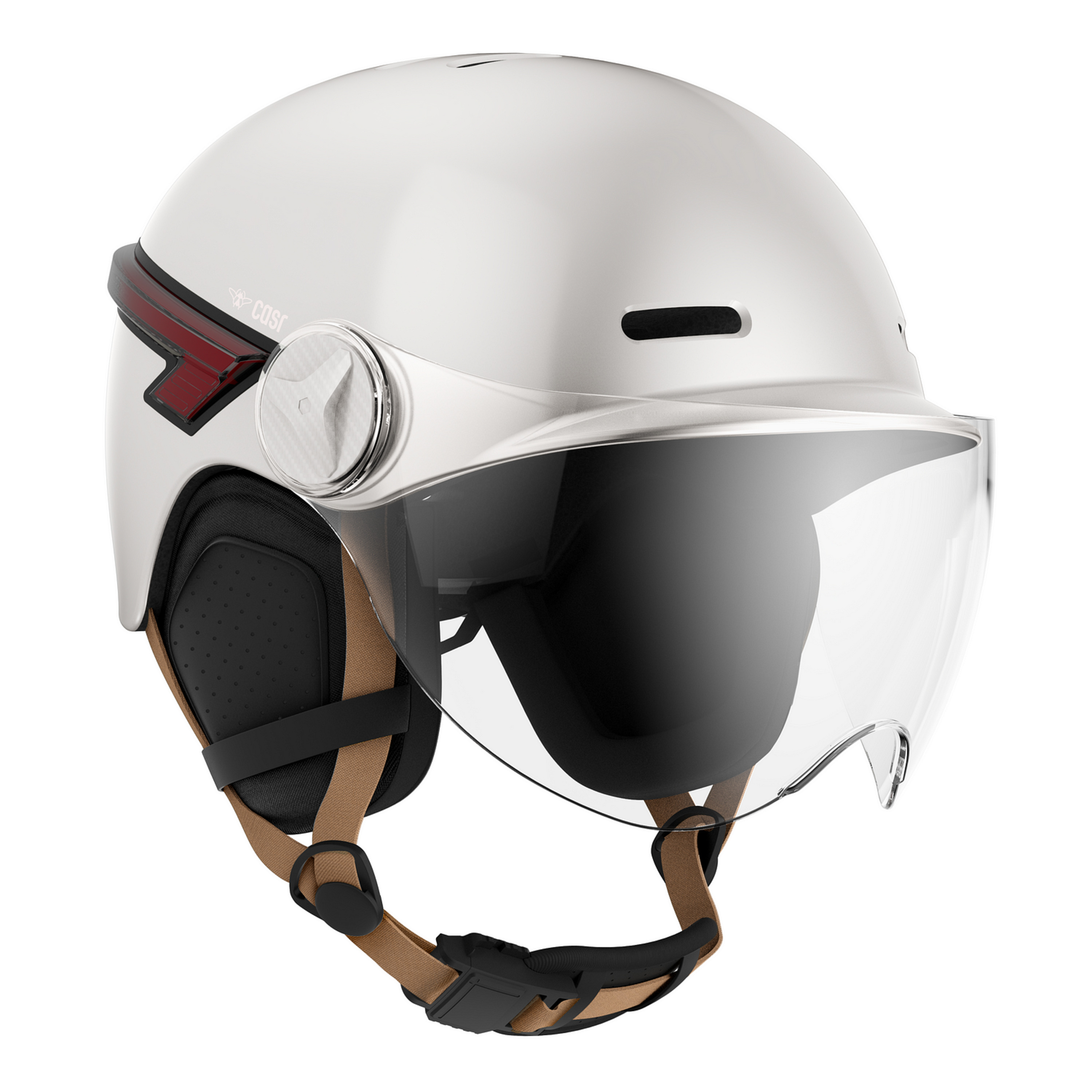 Voir la diapositive 13 : CASR Casque LED Glow taille M - Crème