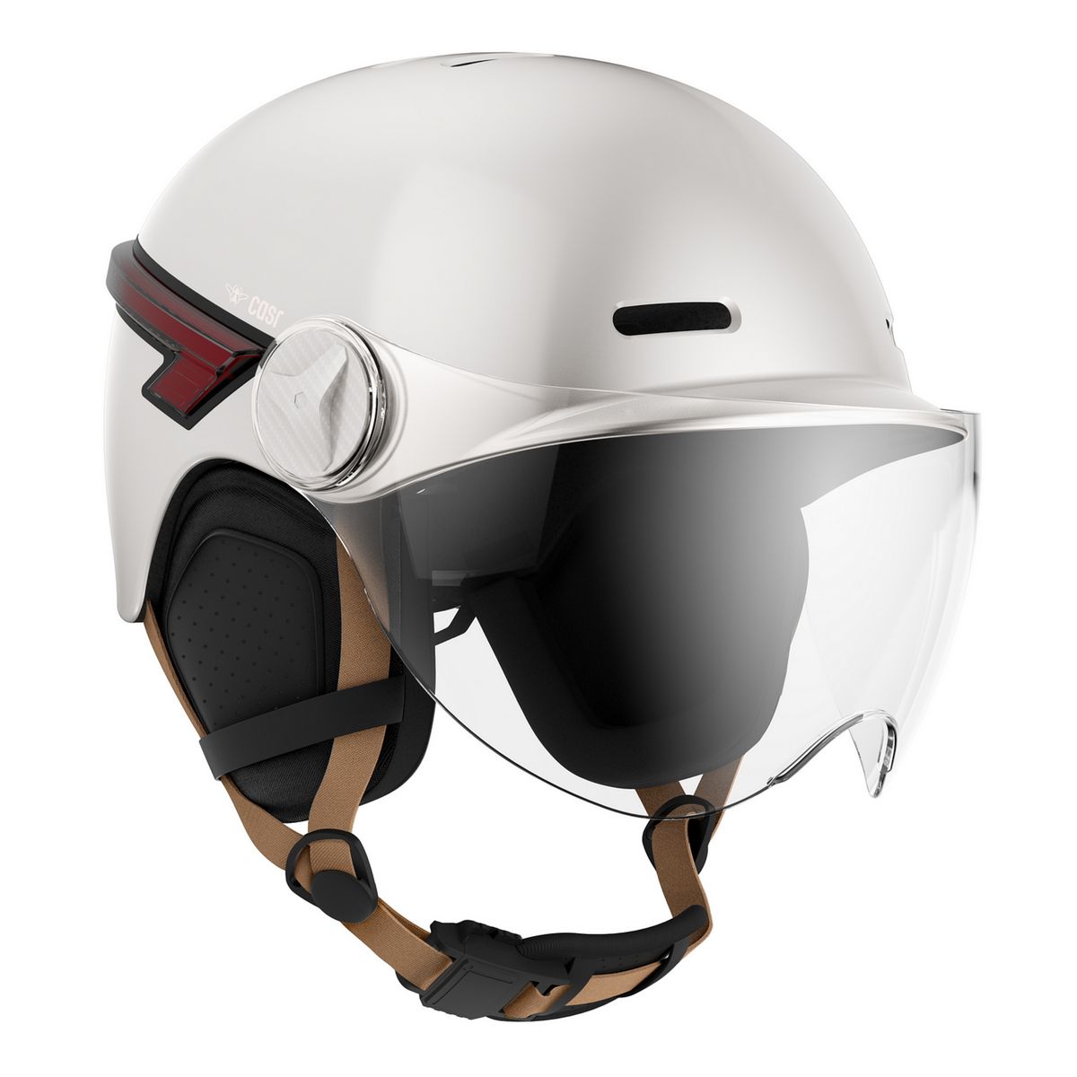 CASR Casque LED Glow taille M - Crème