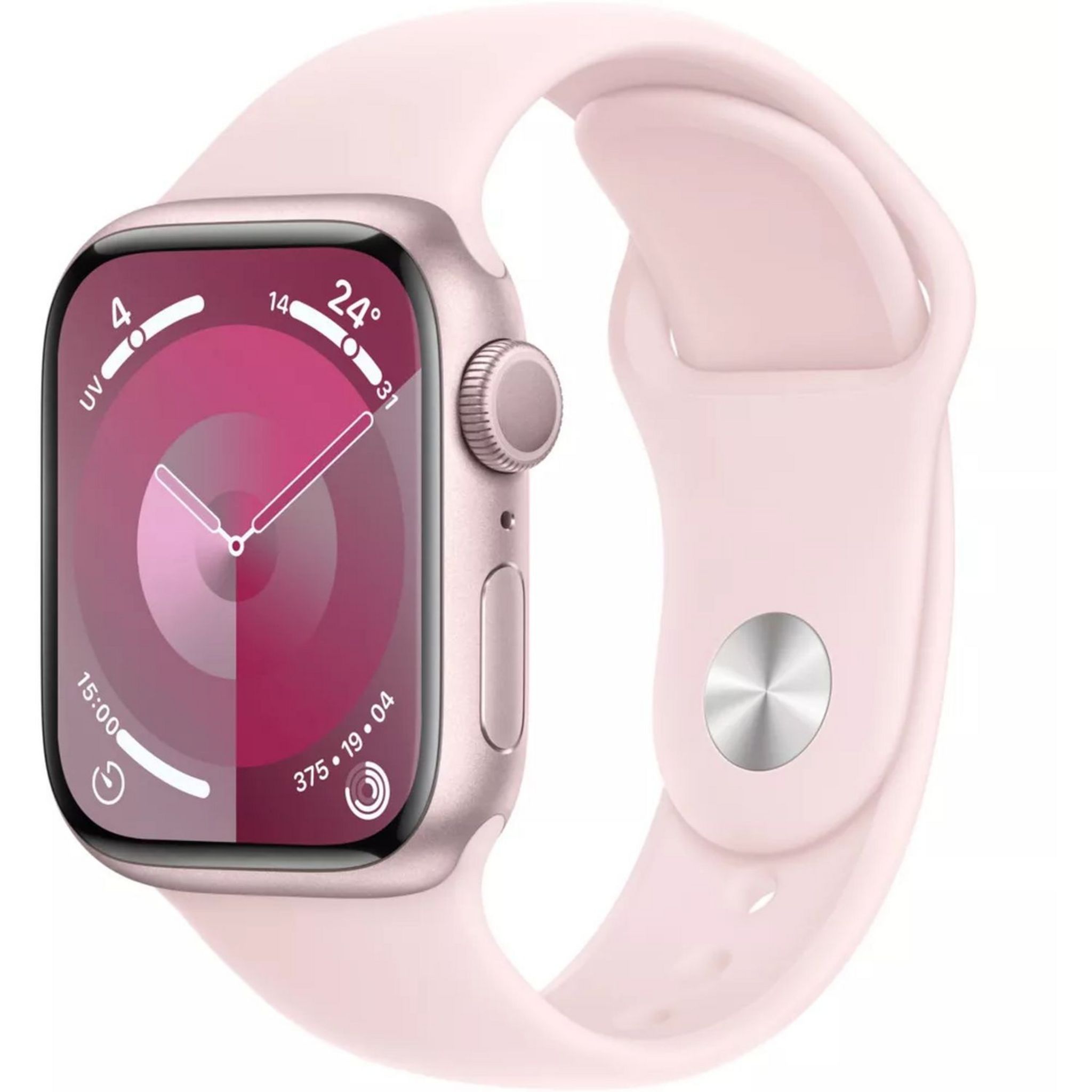 Voir la diapositive 1 : APPLE Montre connectée Watch 9 41mm Alu Taille S/M - Rose