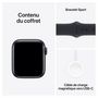Voir la diapositive 3 : APPLE Montre connectée Watch SE 2 40mm Alu Taille S/M - Minuit