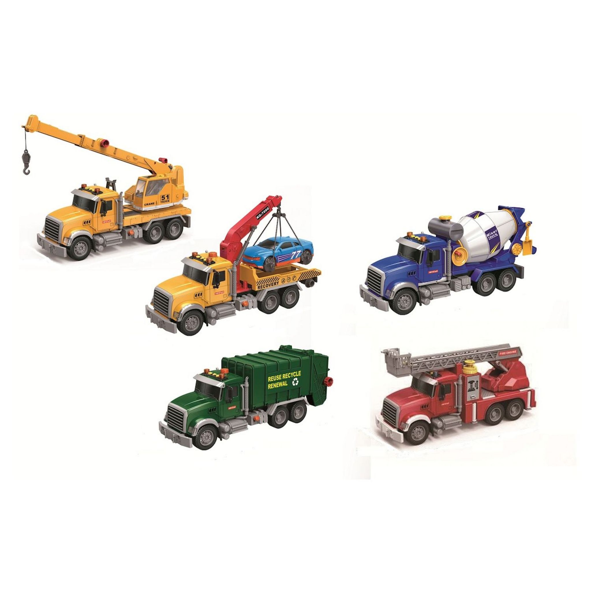 Voir la diapositive 3 : ONE TWO FUN Véhicule de service Camion Remorque