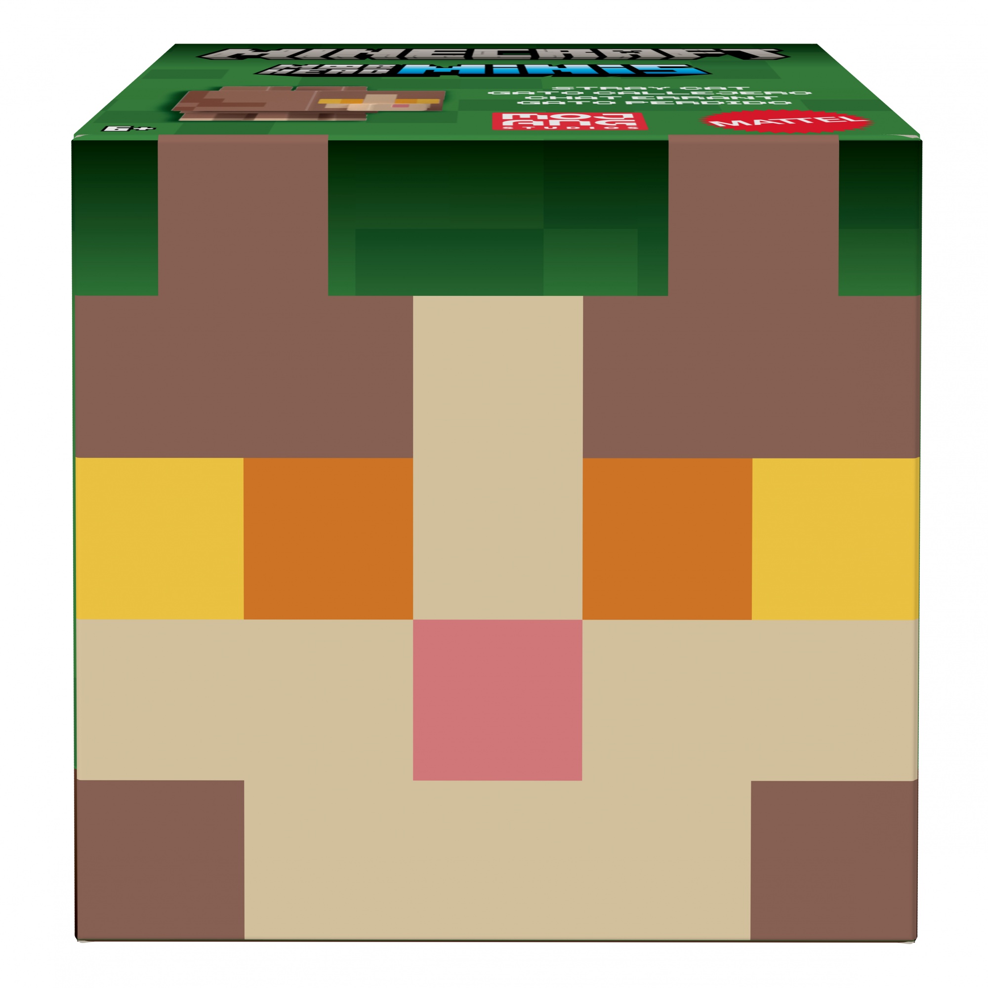 Voir la diapositive 2 : MATTEL Mini Tête modulable Minecraft