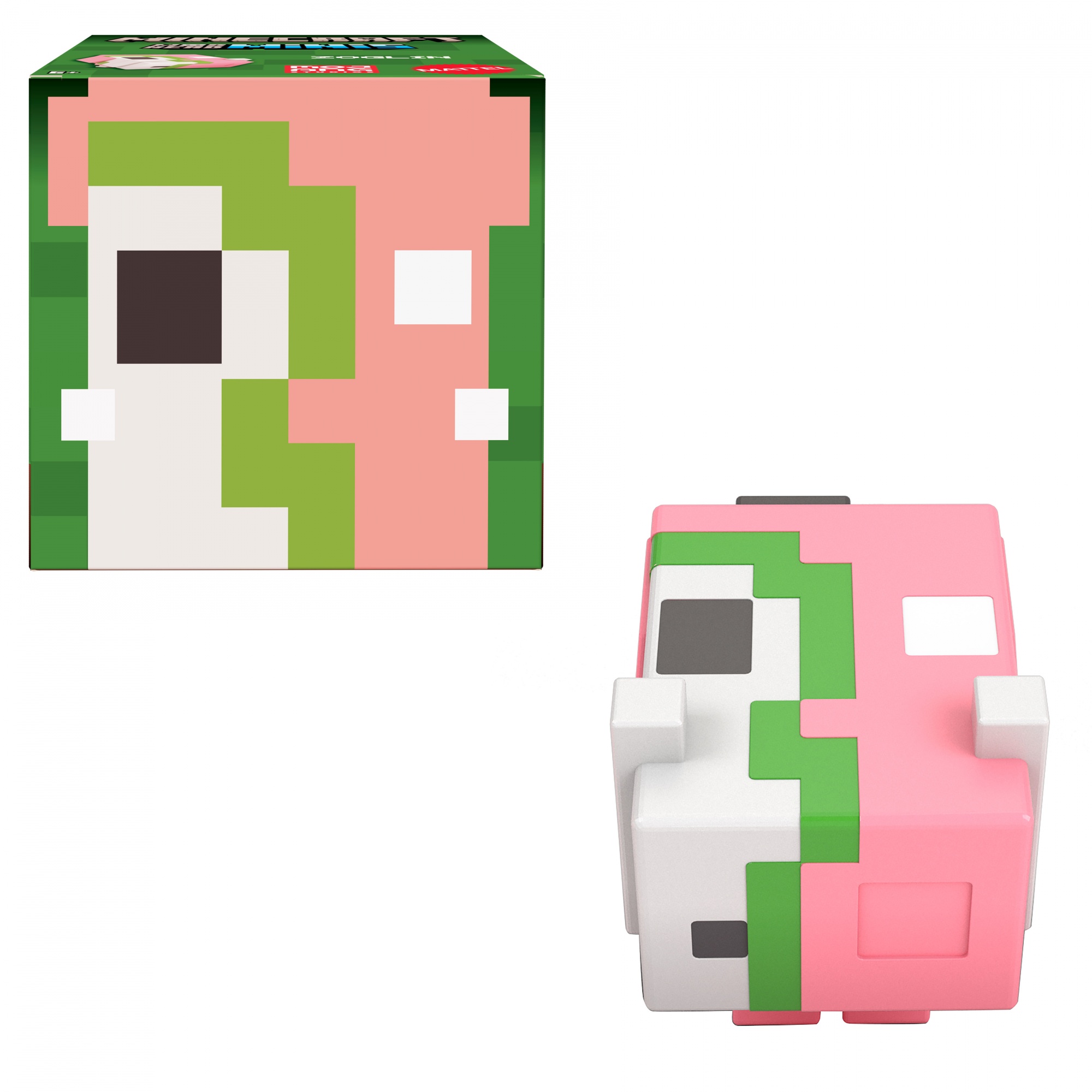 Voir la diapositive 25 : MATTEL Mini Tête modulable Minecraft