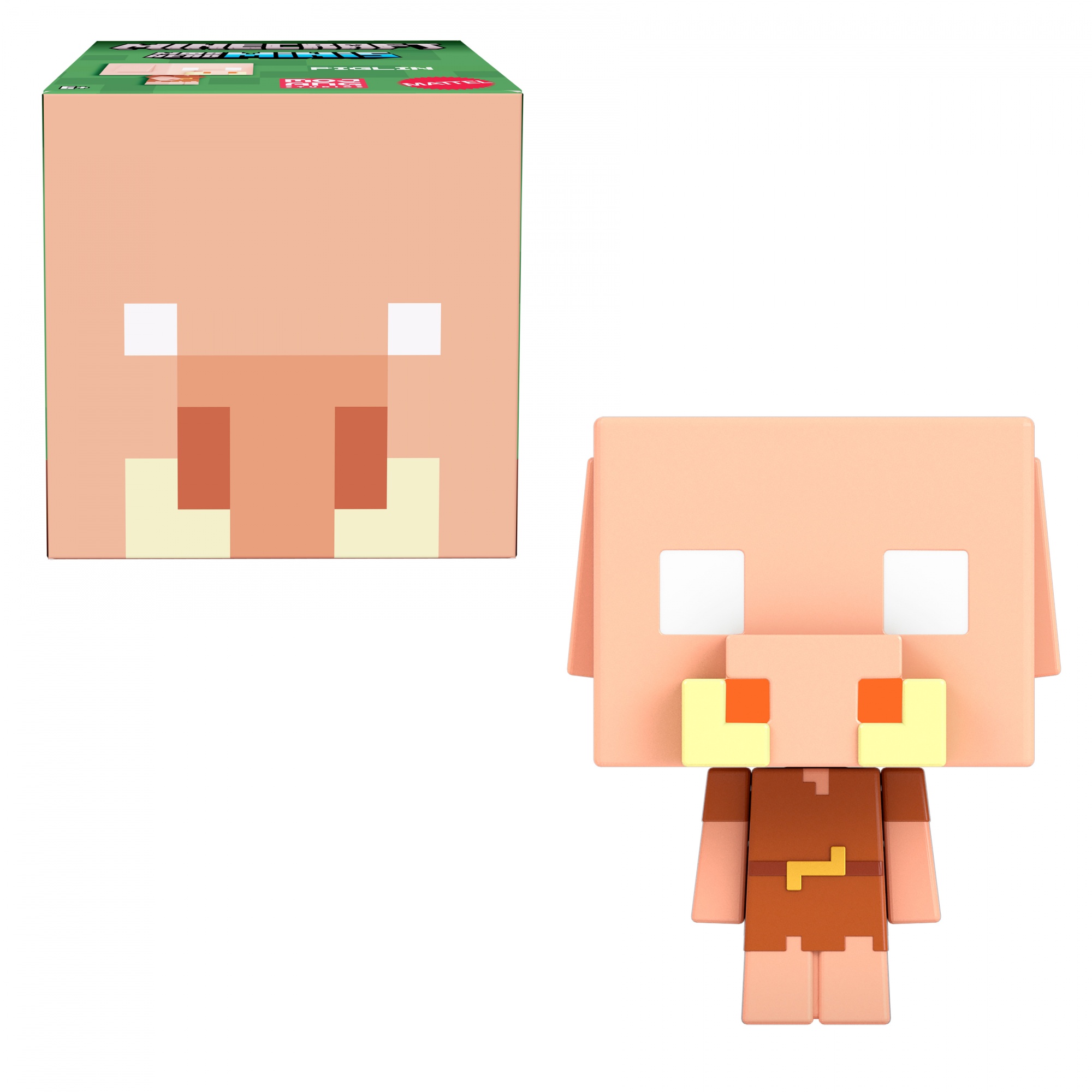 Voir la diapositive 29 : MATTEL Mini Tête modulable Minecraft