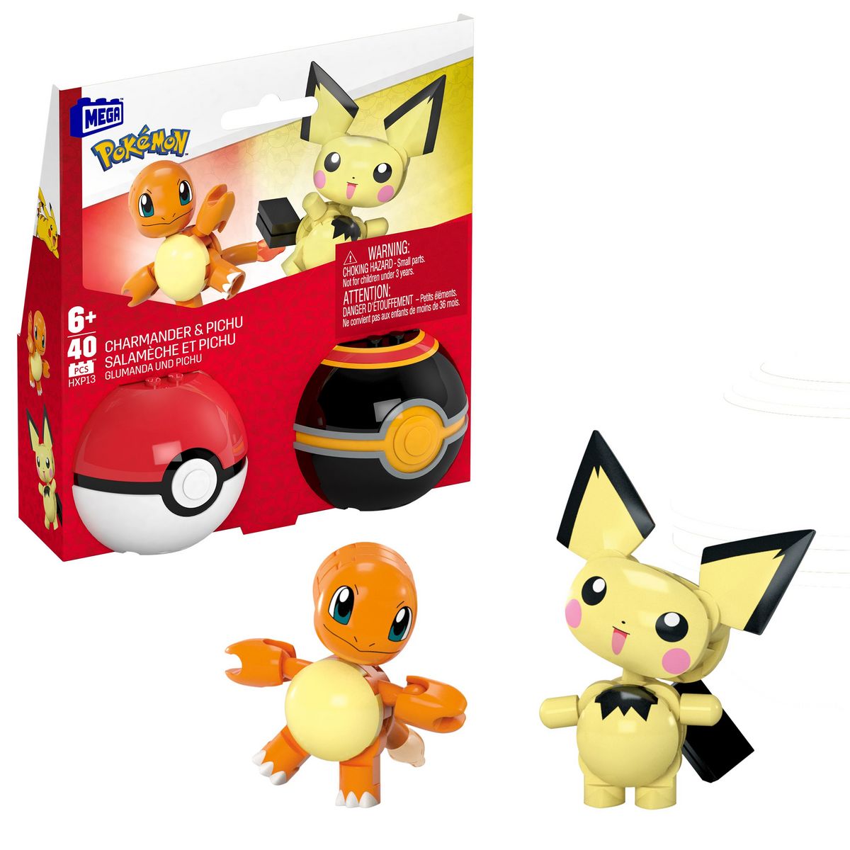 POKEMON Figurine Pikachu & Zubat