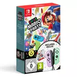NINTENDO Pack Super Mario Party + paire de Manettes Joy-Con Gauche Violet Pastel et Droite Vert Pastel Nintendo Switch