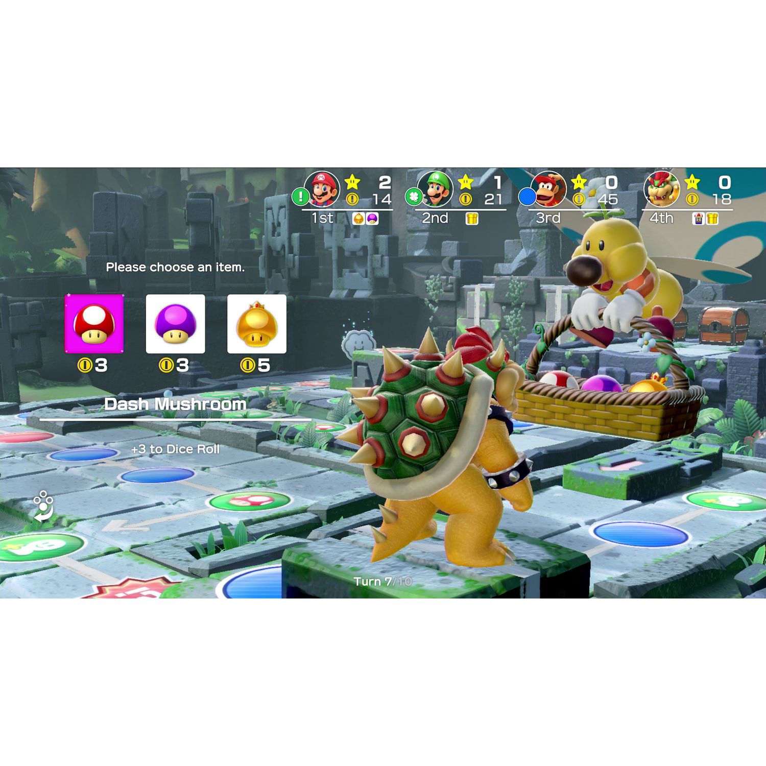 Voir la diapositive 4 : NINTENDO Pack Super Mario Party + paire de Manettes Joy-Con Gauche Violet Pastel et Droite Vert Pastel Nintendo Switch