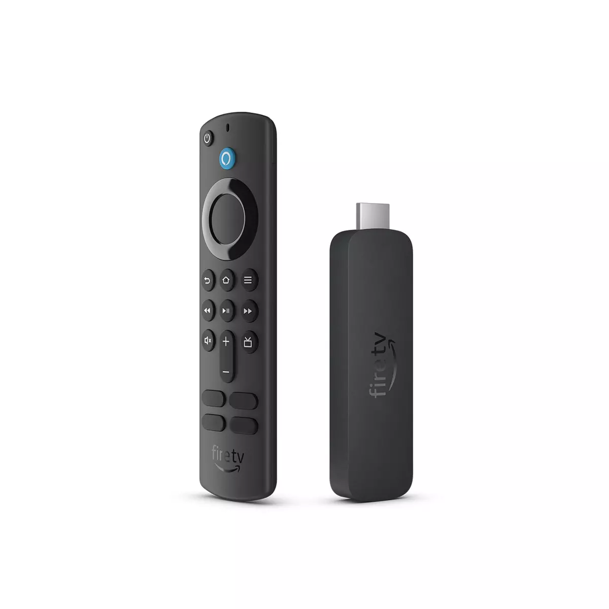 AMAZON Fire TV Stick 4K Ultra HD Fire OS avec télécommande vocale Alexa -  Noir