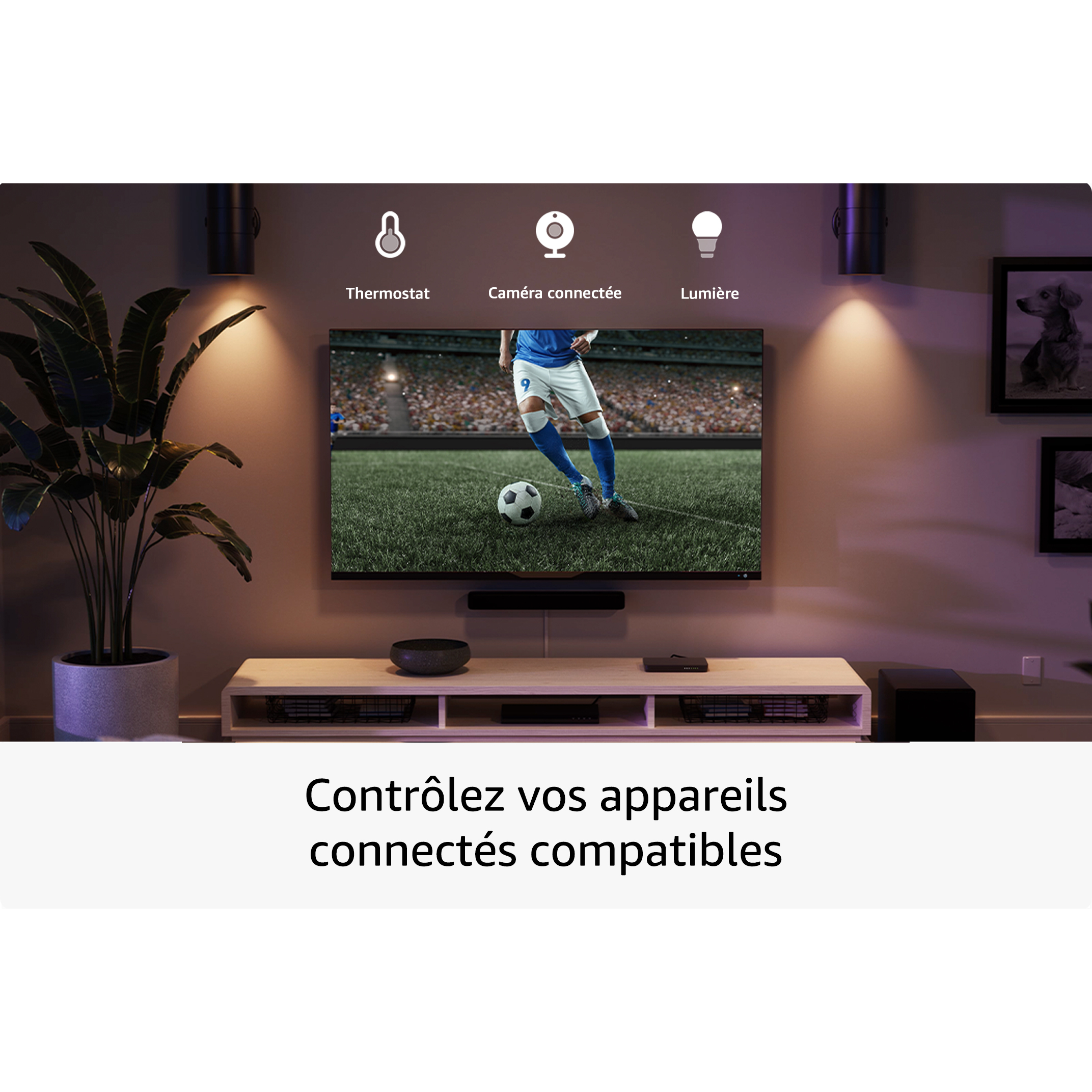 Voir la diapositive 3 : AMAZON Fire TV Stick 4K Ultra HD Fire OS avec télécommande vocale Alexa -  Noir