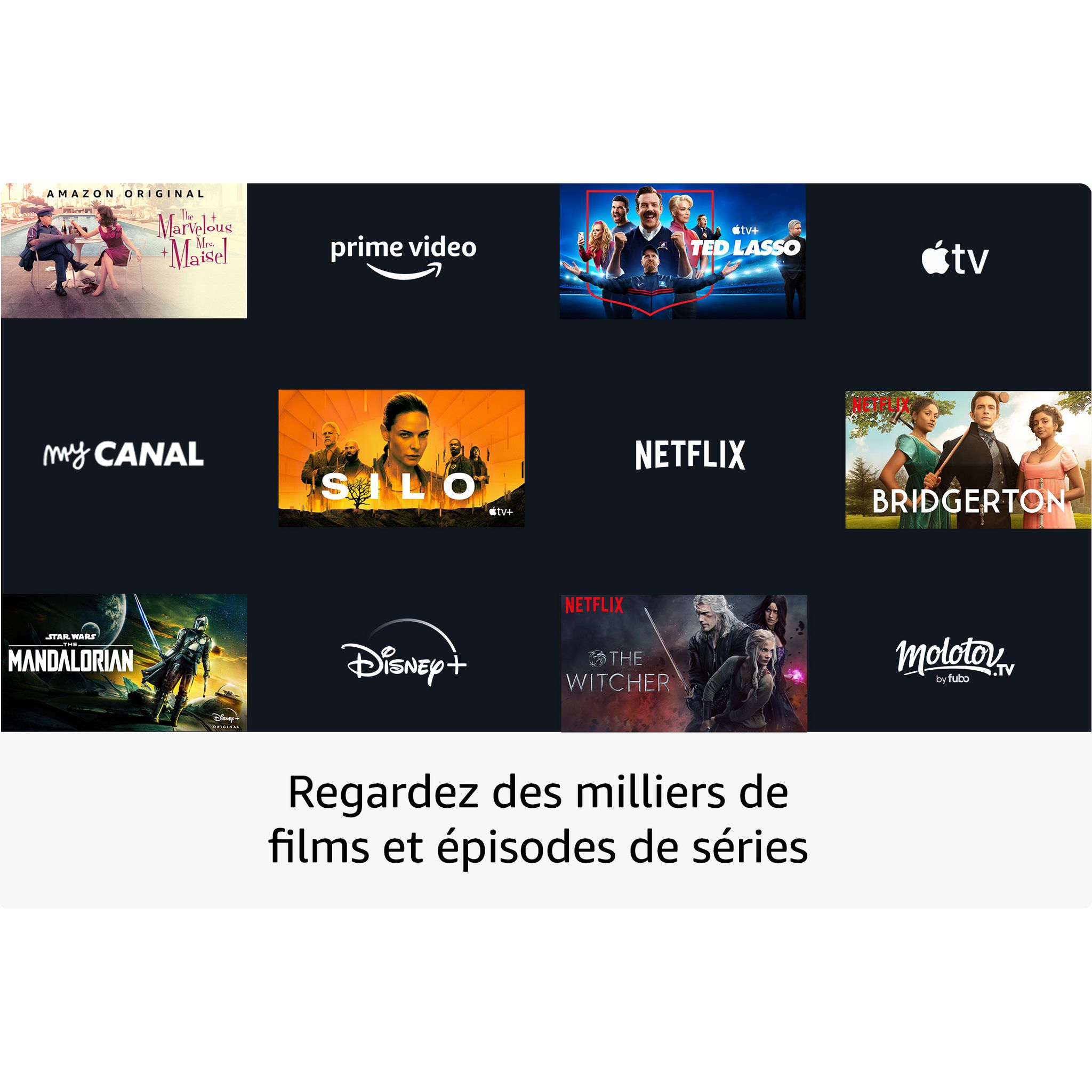 Voir la diapositive 4 : AMAZON Fire TV Stick 4K Ultra HD Fire OS avec télécommande vocale Alexa -  Noir
