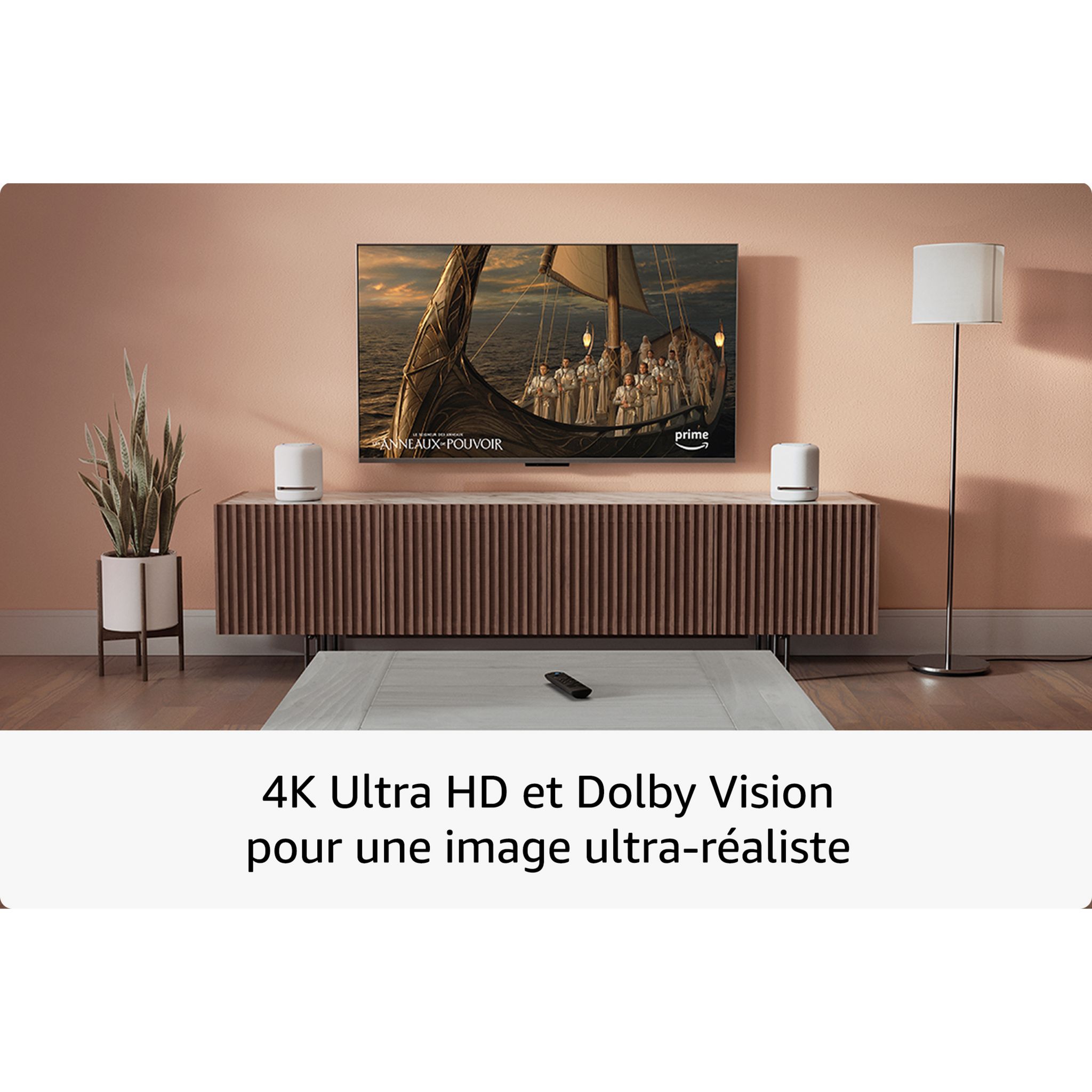Voir la diapositive 6 : AMAZON Fire TV Stick 4K Ultra HD Fire OS avec télécommande vocale Alexa -  Noir