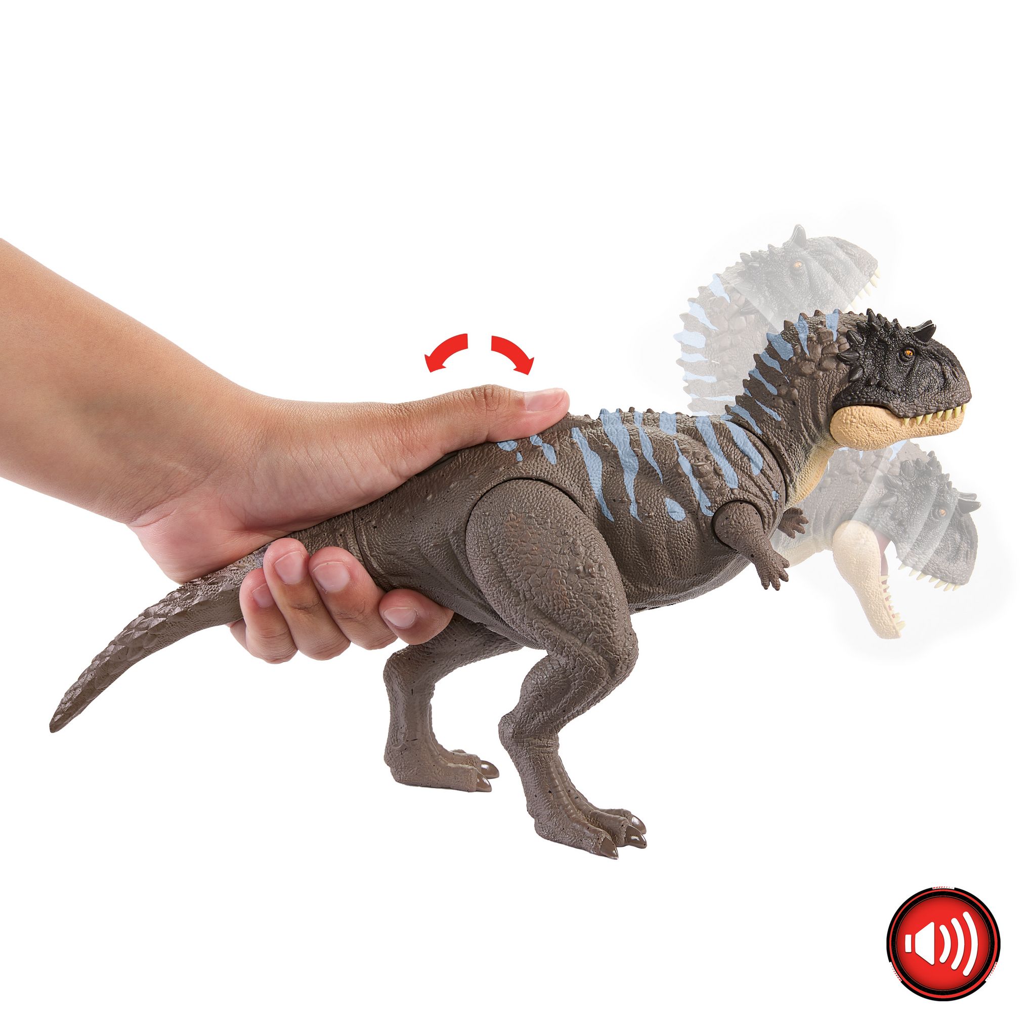 Voir la diapositive 5 : MATTEL Figurine Dinosaure Ekrixinatosaurus Rugissement Féroce - Jurassic World