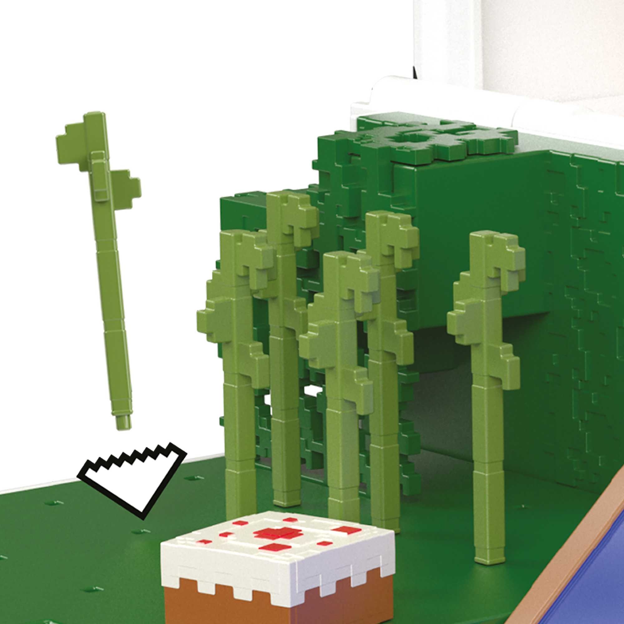 Voir la diapositive 7 : MATTEL Coffret mini tètes modulables - La maison du Panda - MINECRAFT