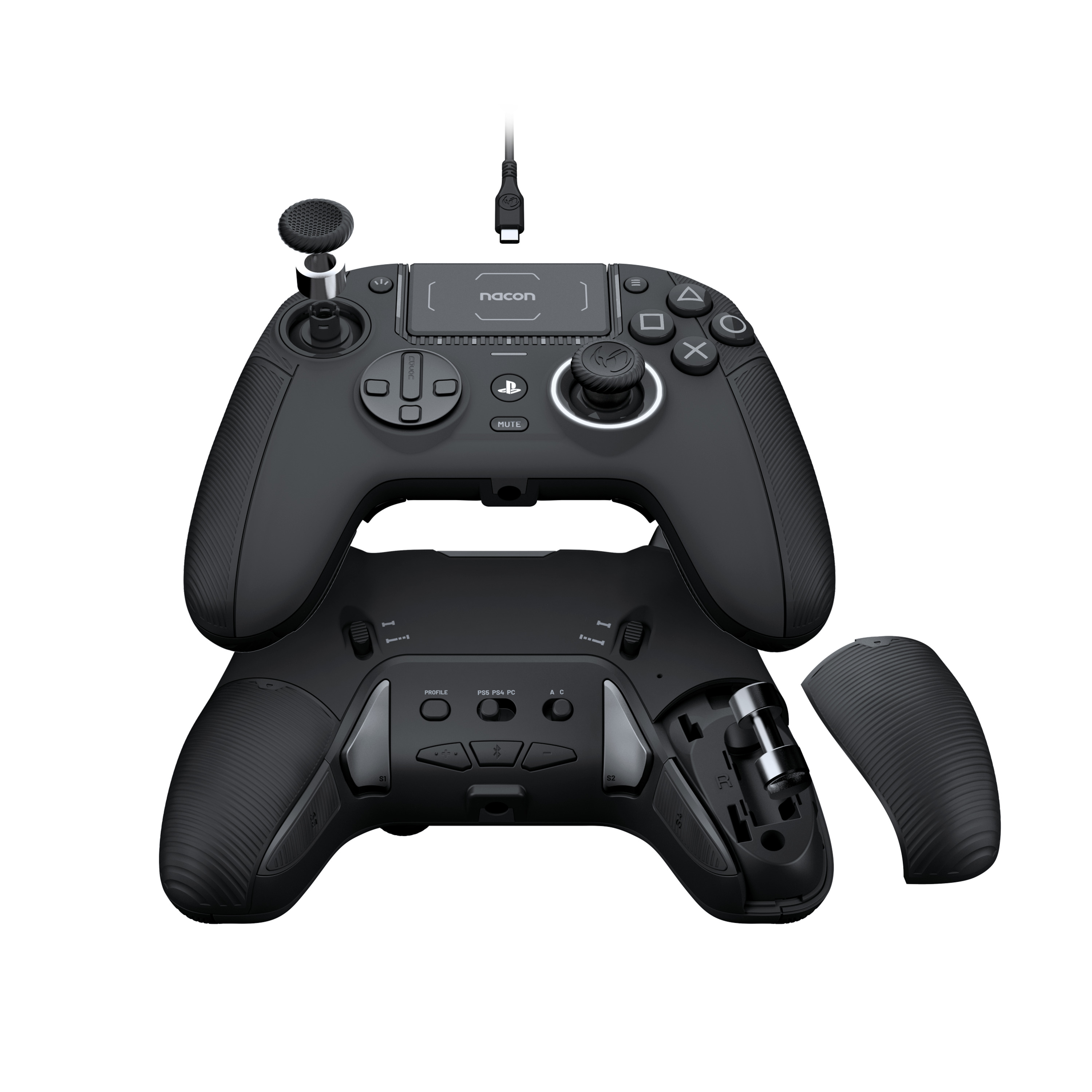 Voir la diapositive 6 : Manette Sans Fil Revolution 5 Pro - Noir PS5