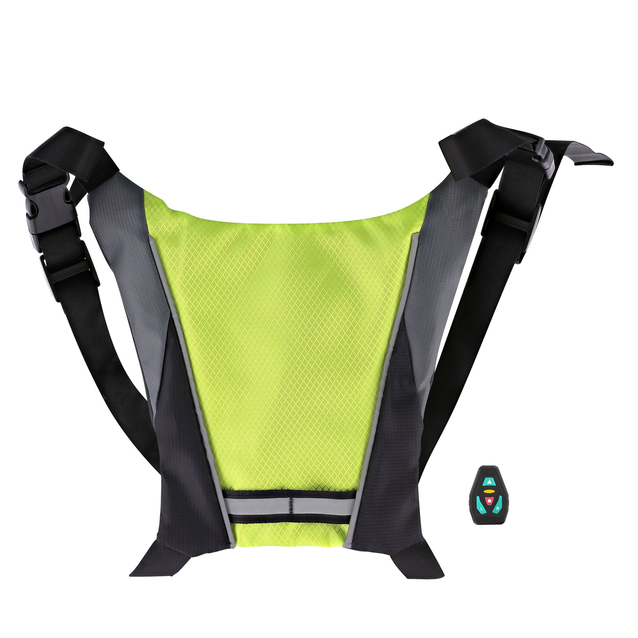 Voir la diapositive 6 : URBAN MOOV Gilet de sécurité Signalisation LED + Télécommande