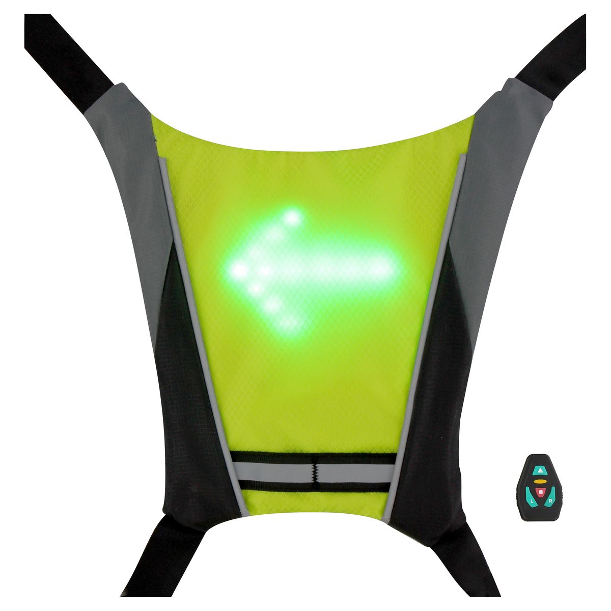 URBAN MOOV Gilet de sécurité Signalisation LED + Télécommande