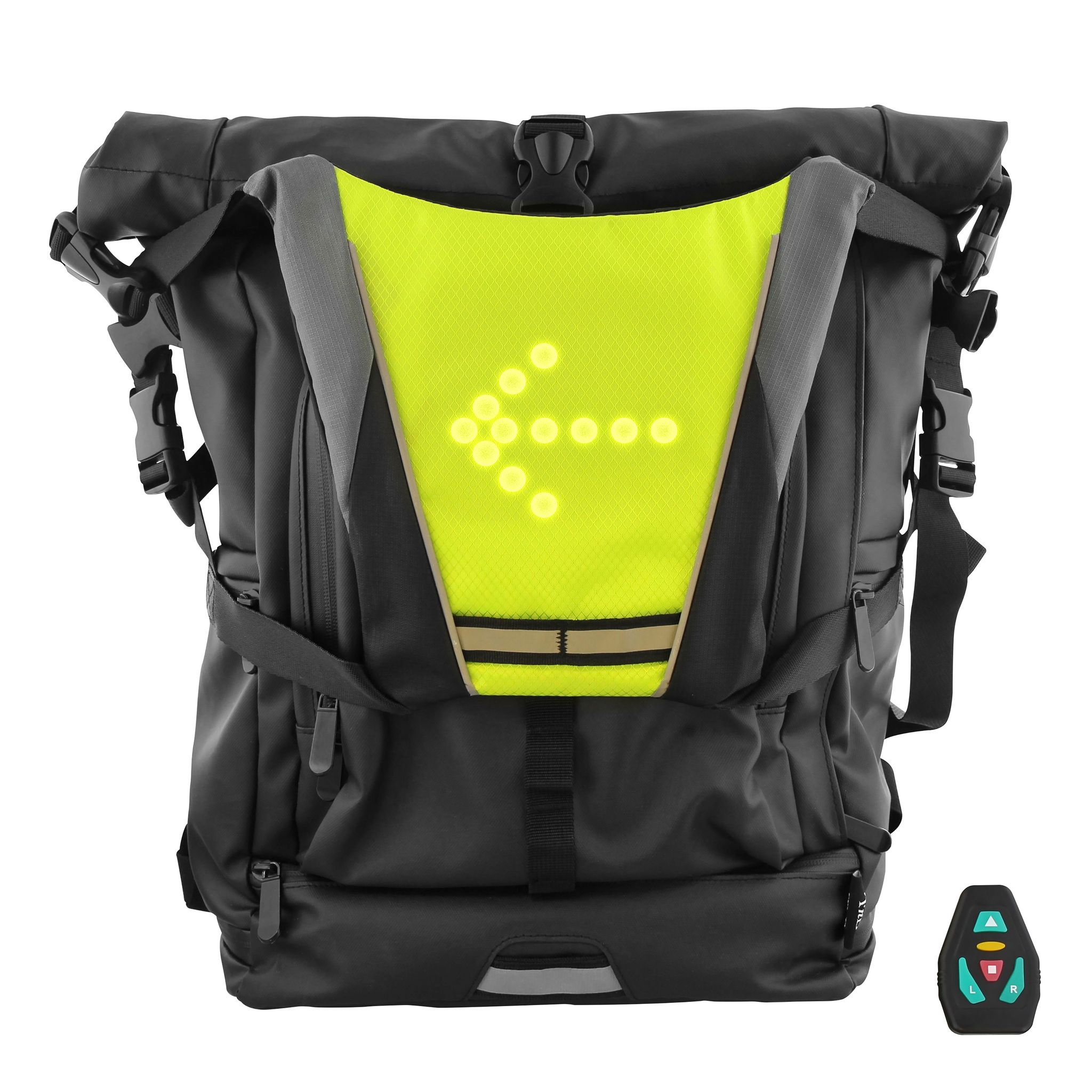 Voir la diapositive 11 : URBAN MOOV Gilet de sécurité Signalisation LED + Télécommande