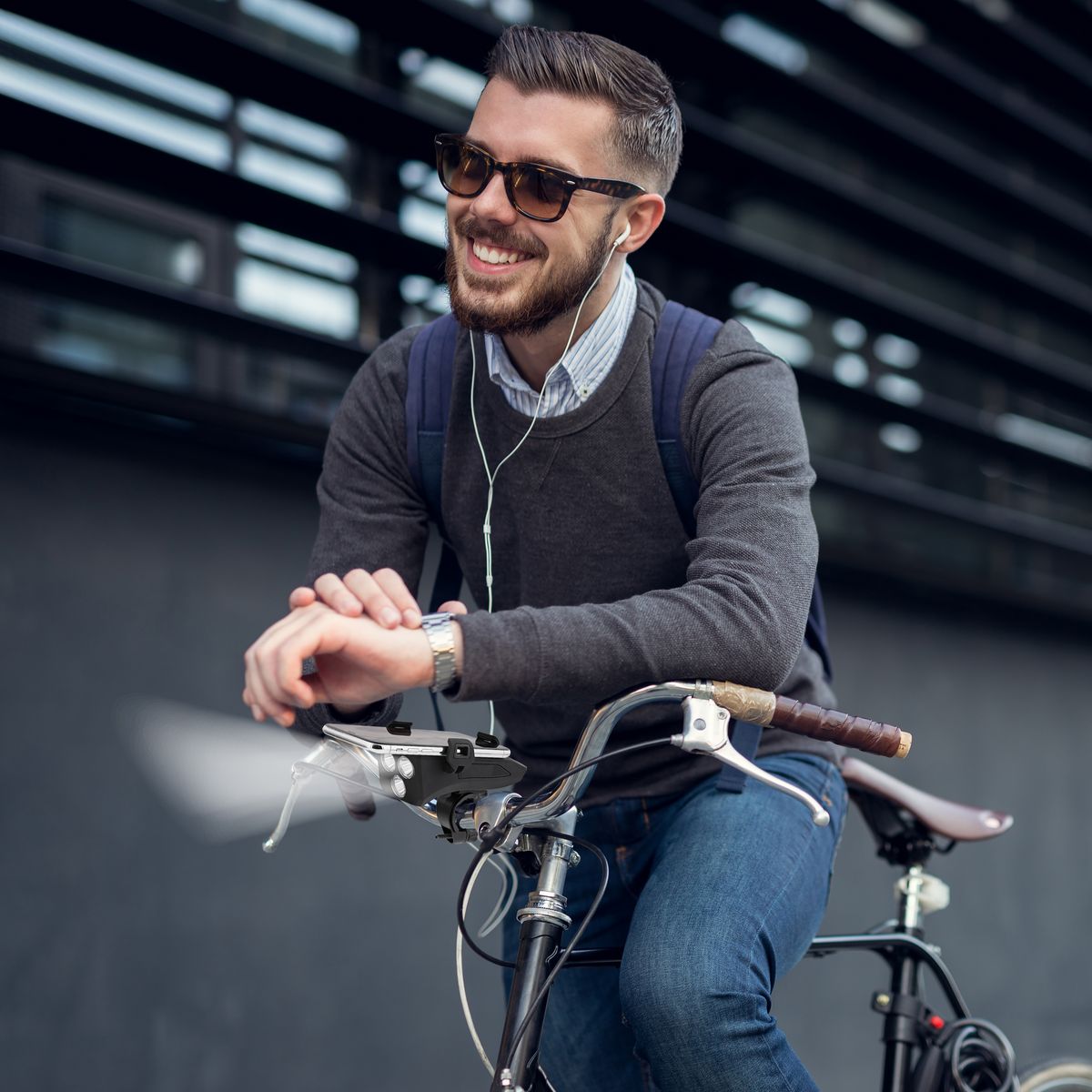 URBAN MOOV Support pour smartphone 4 en 1 Urban Moov - Noir