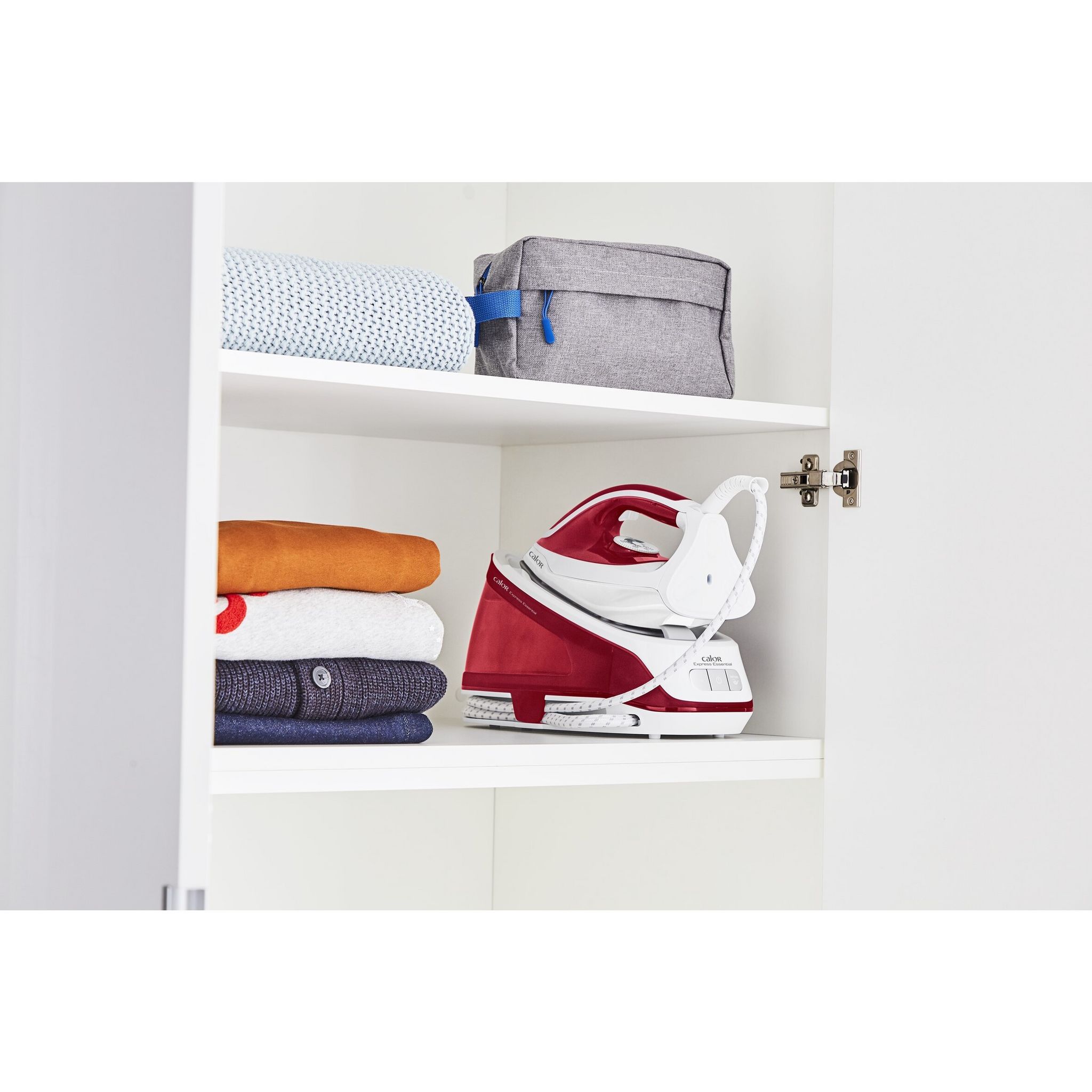 Voir la diapositive 5 : CALOR Centrale vapeur SV6111C0 - Rouge et blanc