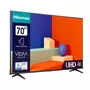 HISENSE 70A6K TV DLED Ultra HD 177 cm Smart TV