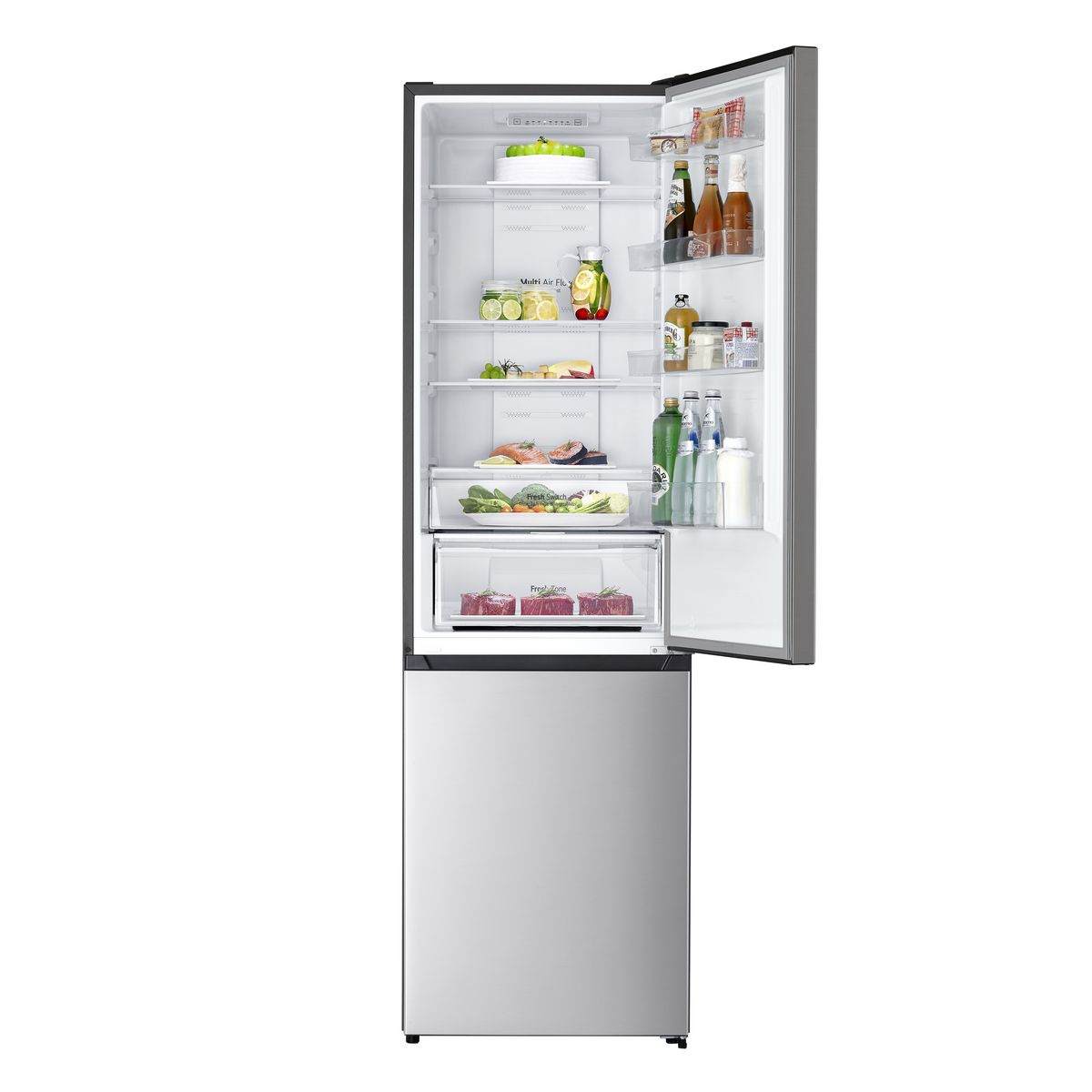 LG Réfrigérateur combiné GBM22HSADH, 336 L, Froid ventilé No Frost, D