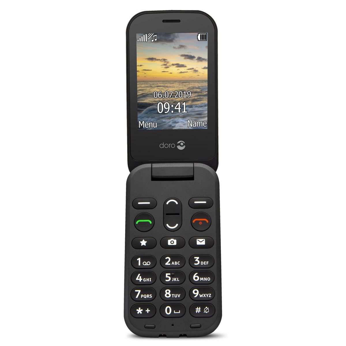 DORO Téléphone portable 6040 - Noir
