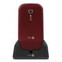 Voir la diapositive 8 : DORO Téléphone portable 2404 - Rouge / Blanc