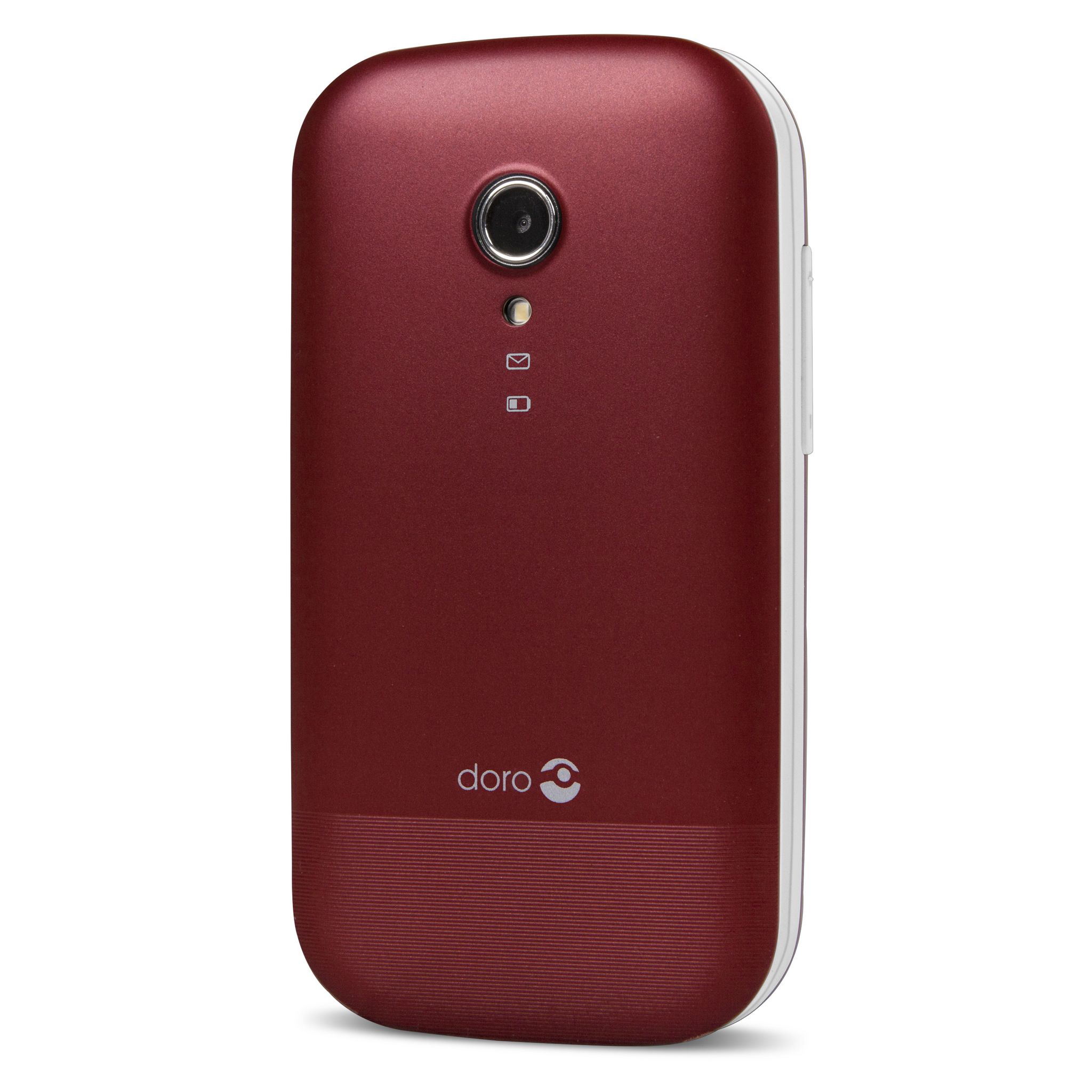 Voir la diapositive 10 : DORO Téléphone portable 2404 - Rouge / Blanc