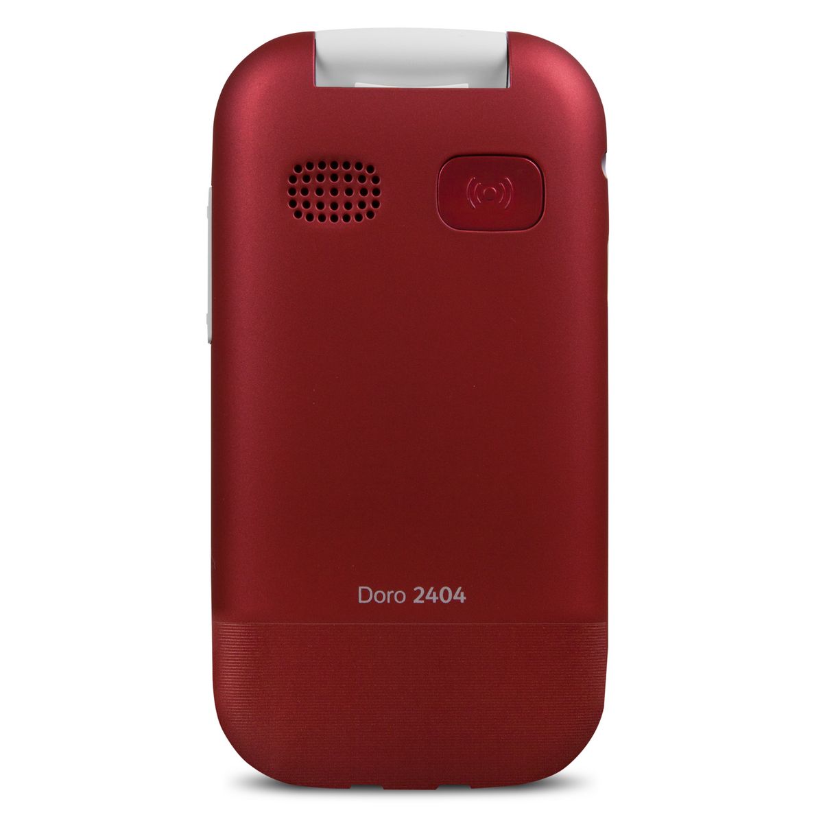 DORO Téléphone portable 2404 - Rouge / Blanc