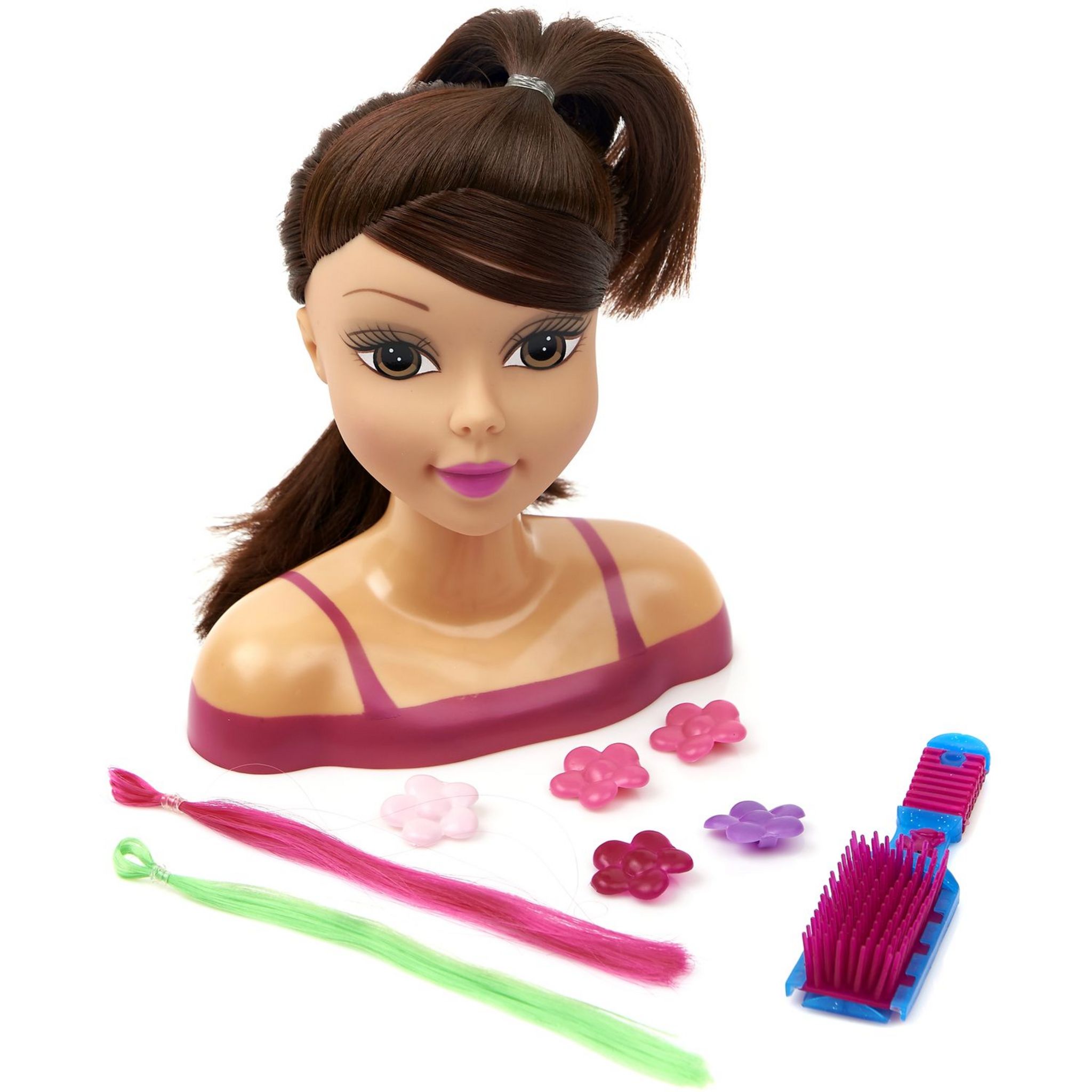 Voir la diapositive 2 : ONE TWO FUN Ma tête à coiffe et accessoires